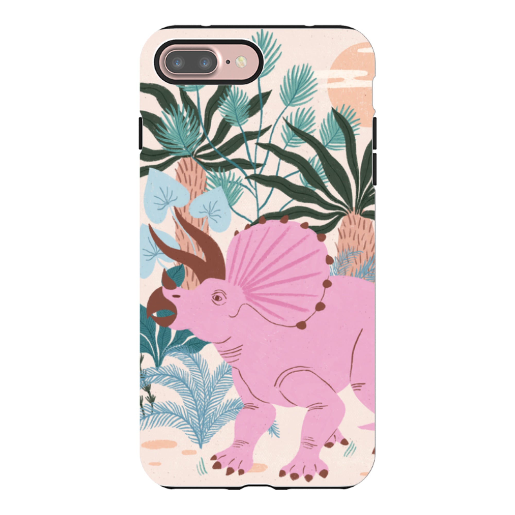 iPhone Tough Case - Triceratops By Meghann Rader