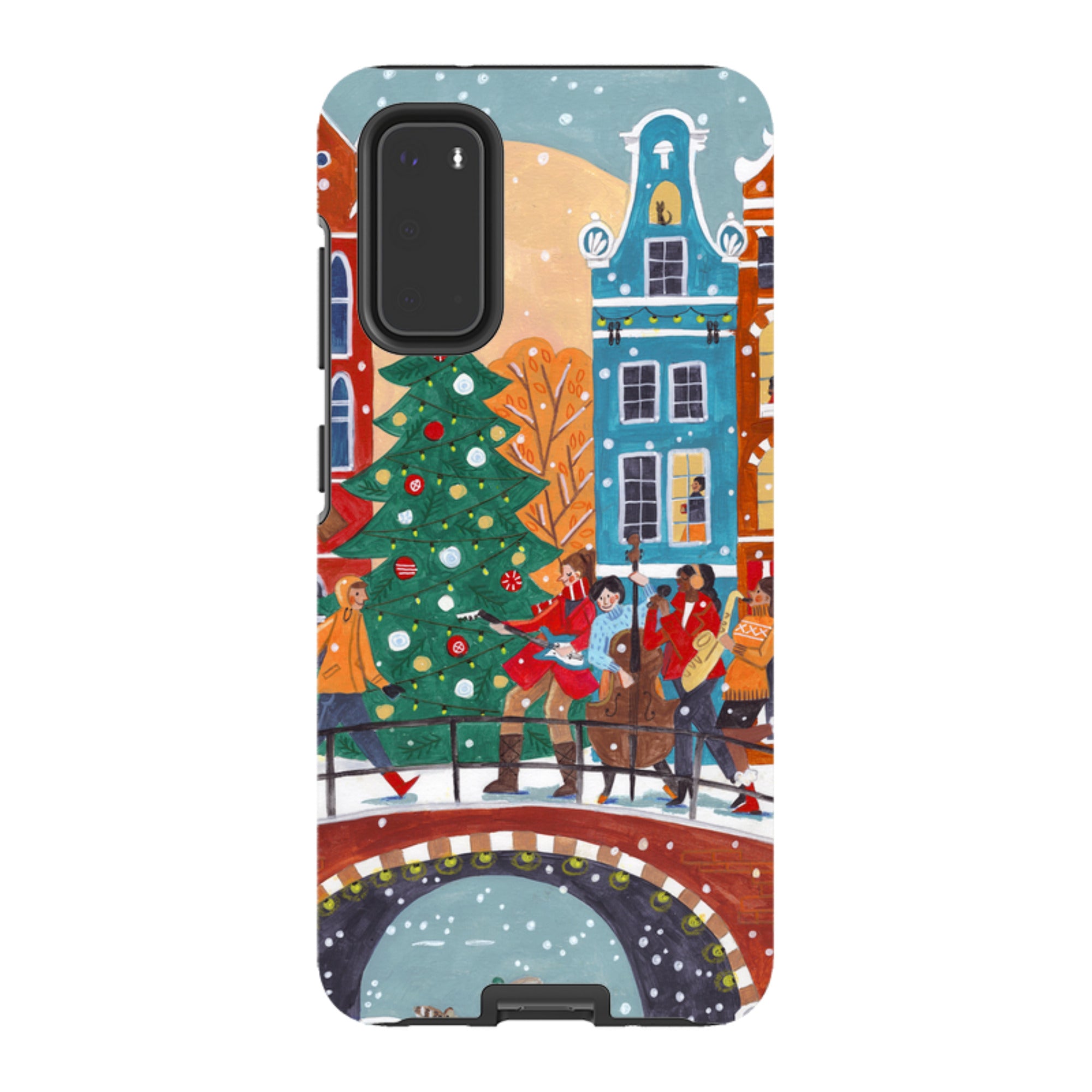 Samsung Tough Case - Christmas Music Amsterdam By Caroline Bonne Muller