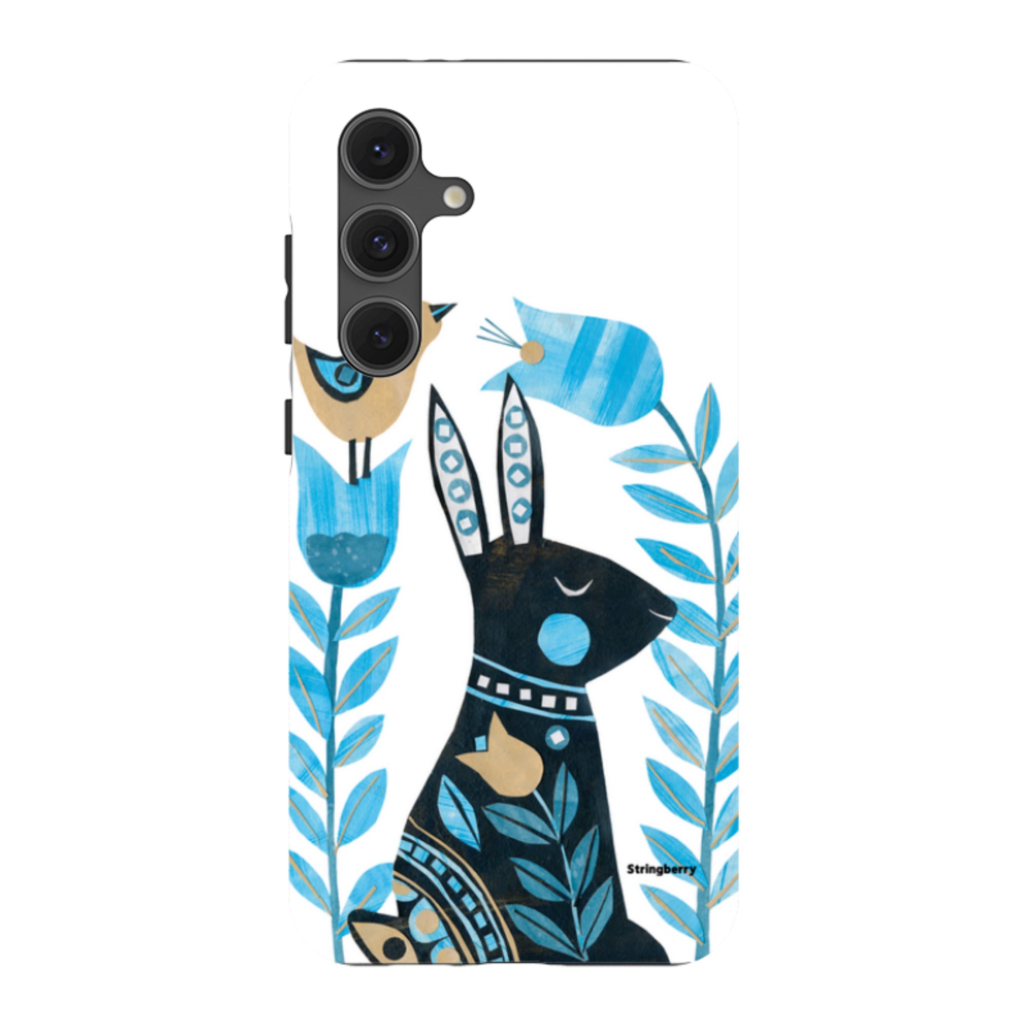 Samsung Tough Case - Folk Rabbit By Tracey English