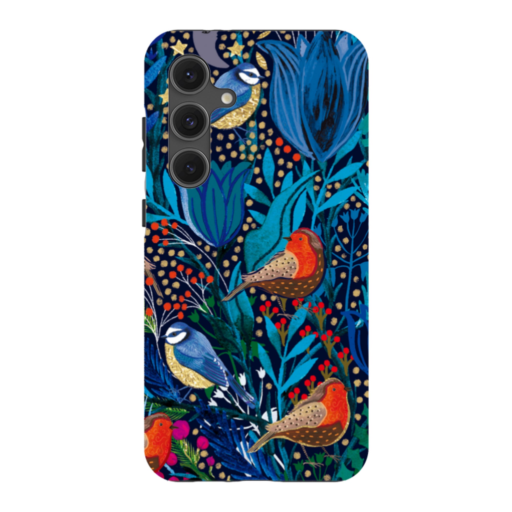 Samsung Tough Case - Xmas Robin IV By Emma Frances Grant