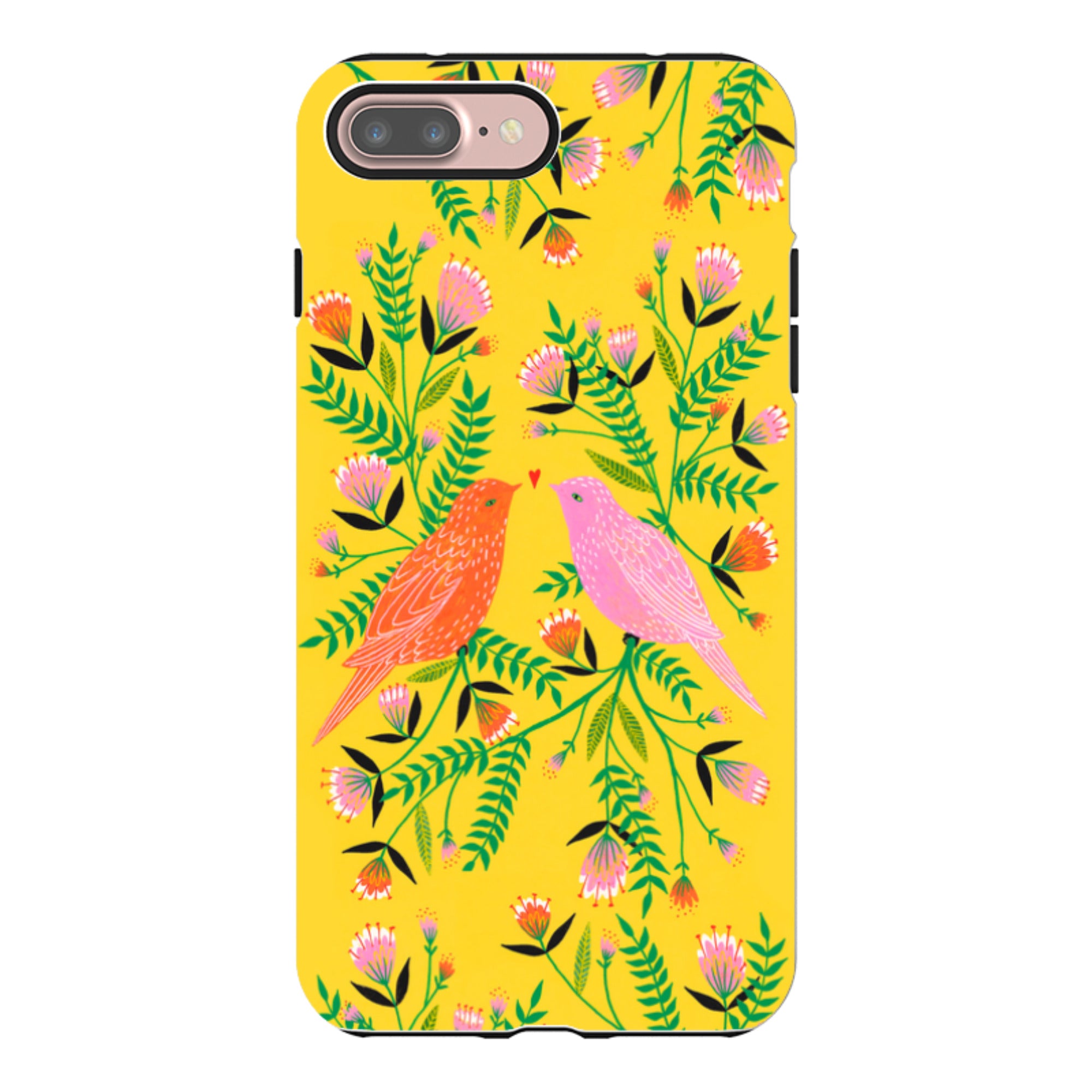 iPhone Tough Case - Love Birds By Lee Foster Wilson