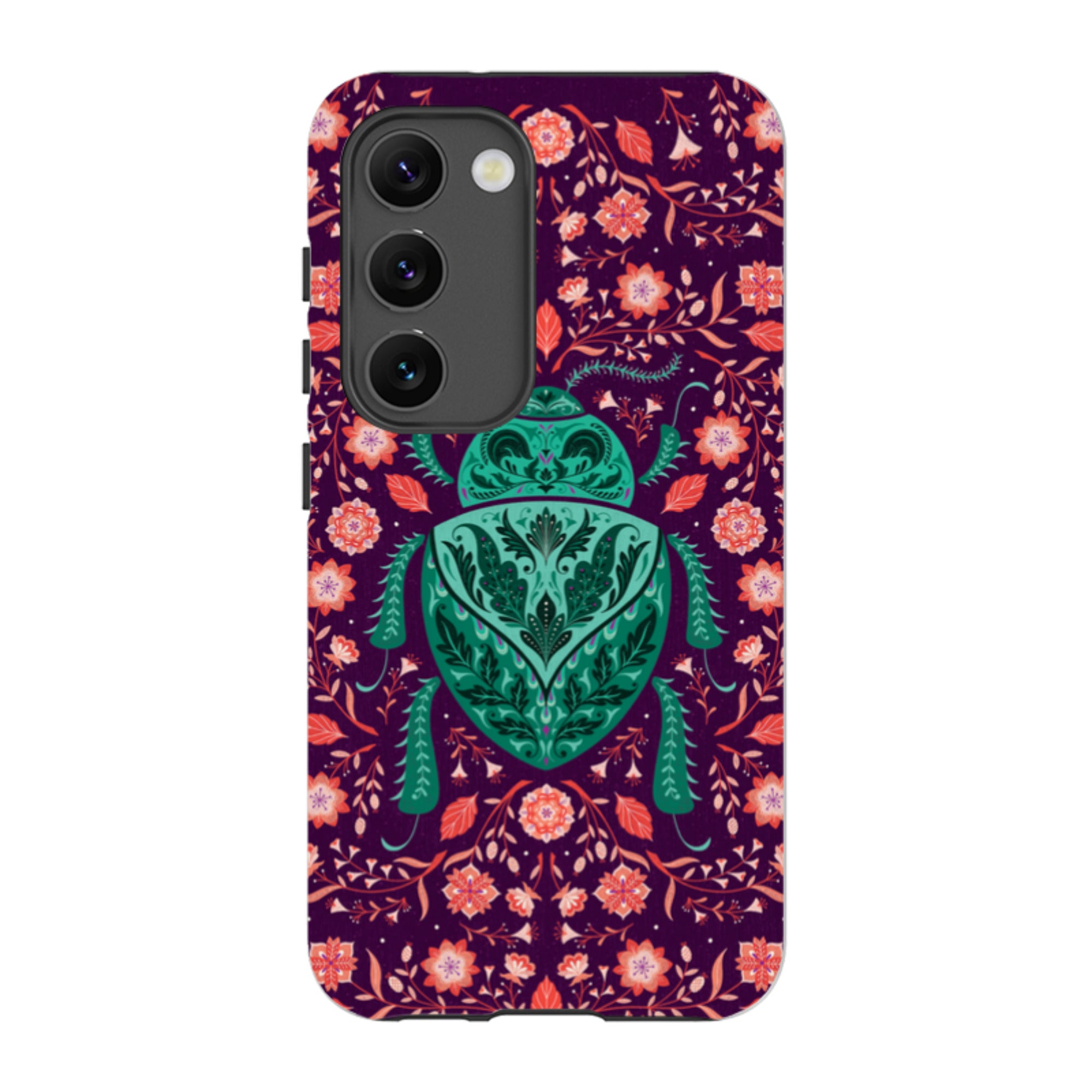 Samsung Tough Case - Beetle By Jenny Zemanek
