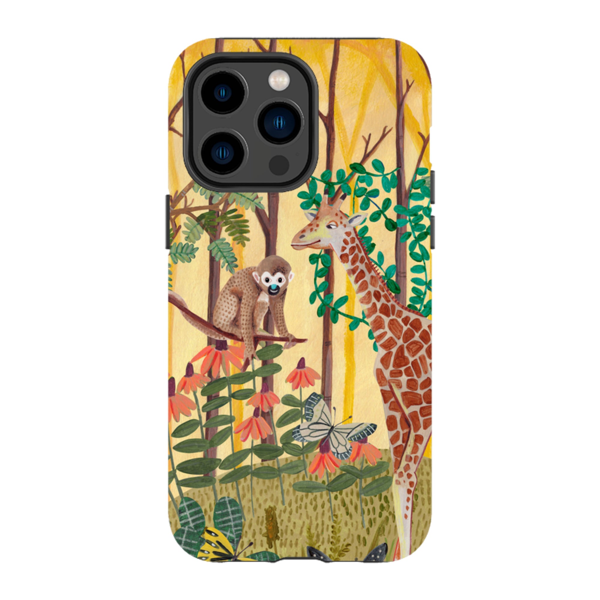 iPhone MagSafe Tough Case -  Giraffe By Caroline Bonne Muller