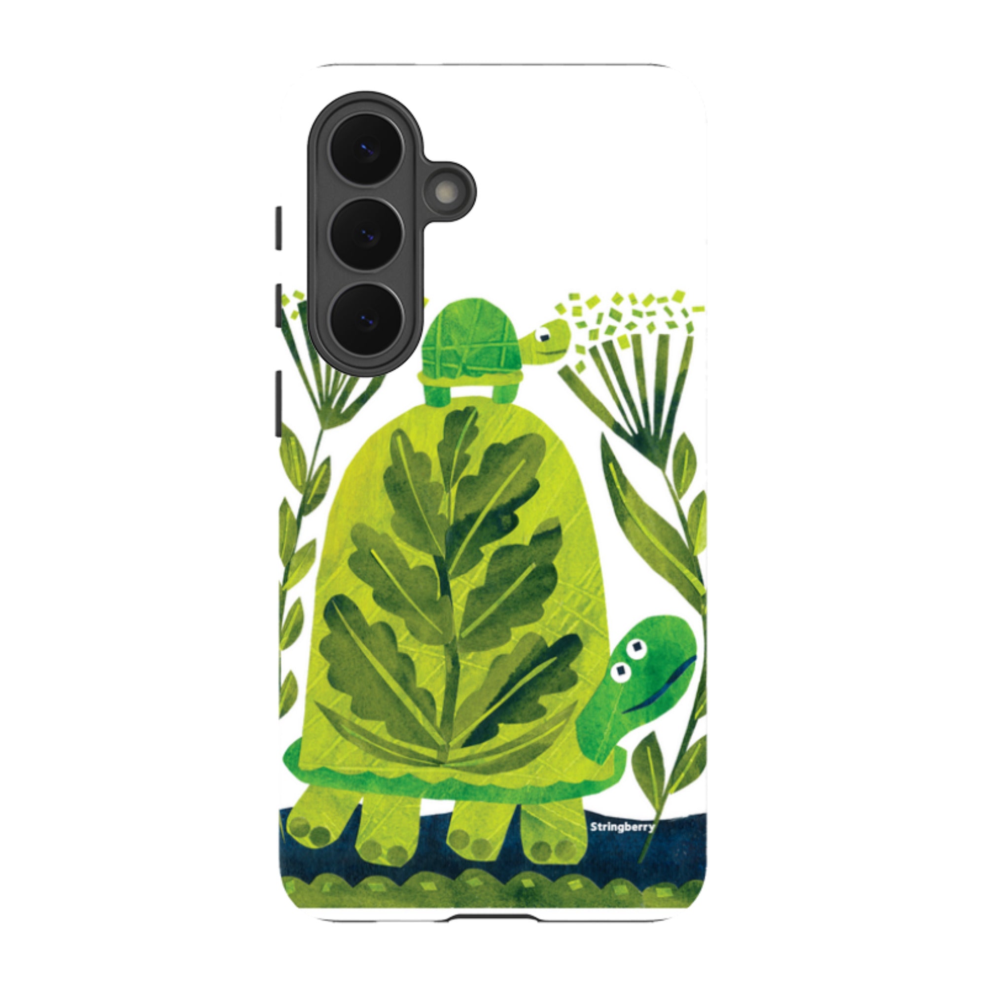 Samsung Tough Case - Folk Tortoise By Tracey English