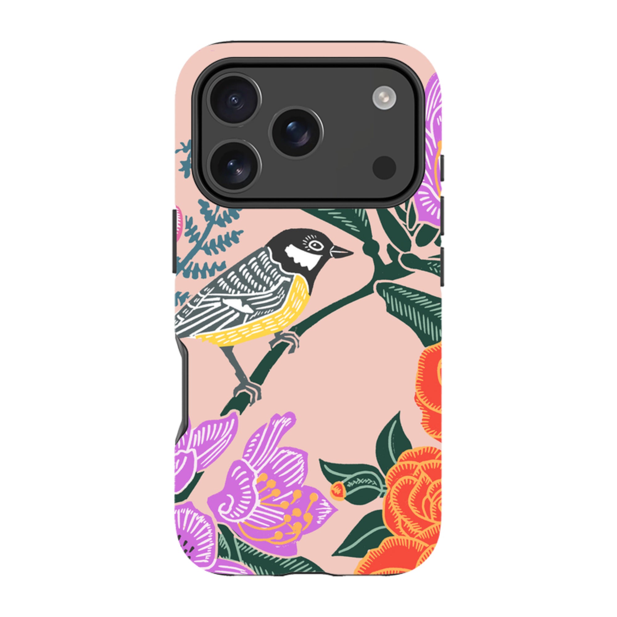 iPhone Tough Case - Camelia By Kate Heiss