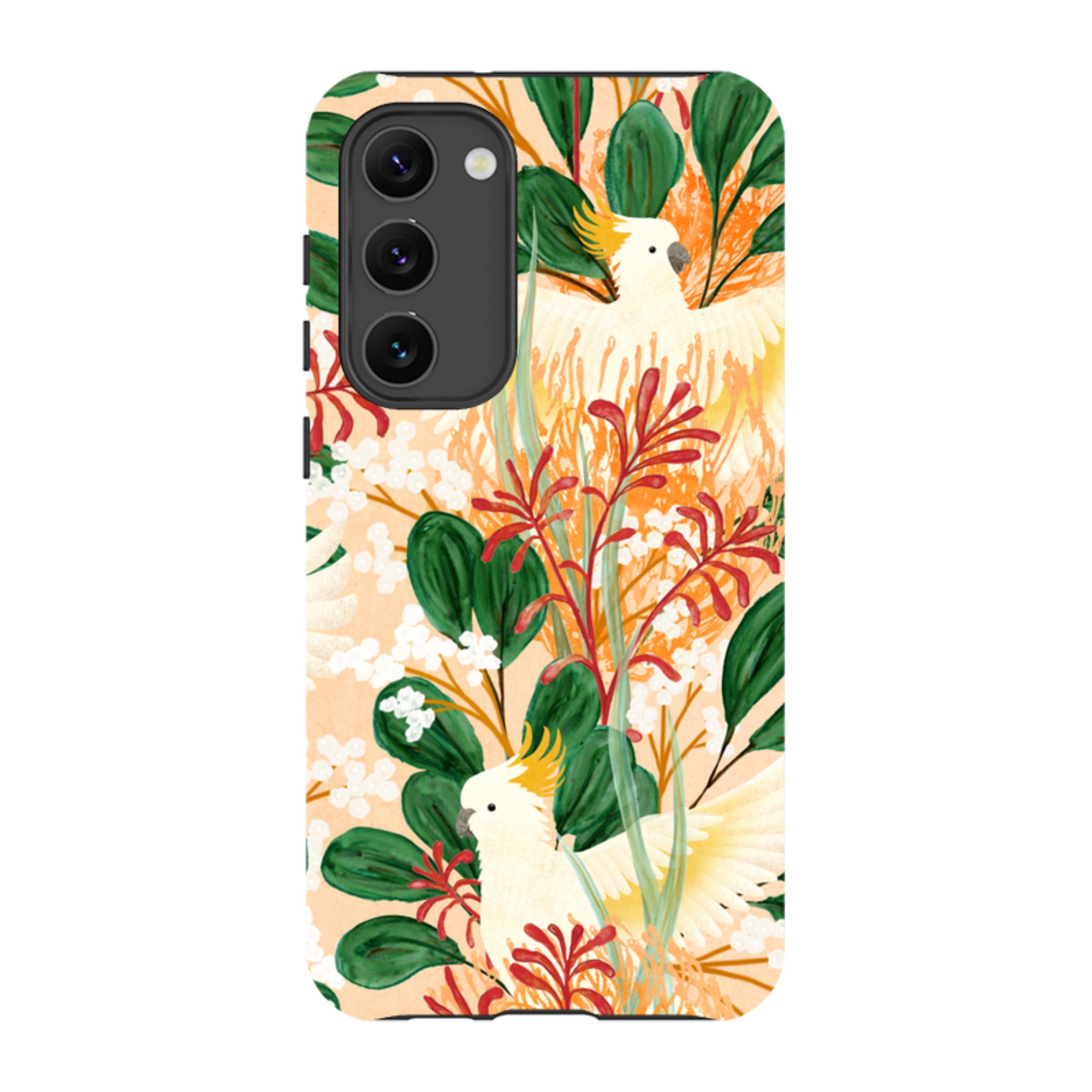 Samsung Tough Case - Cockatoo By Katherine Quinn