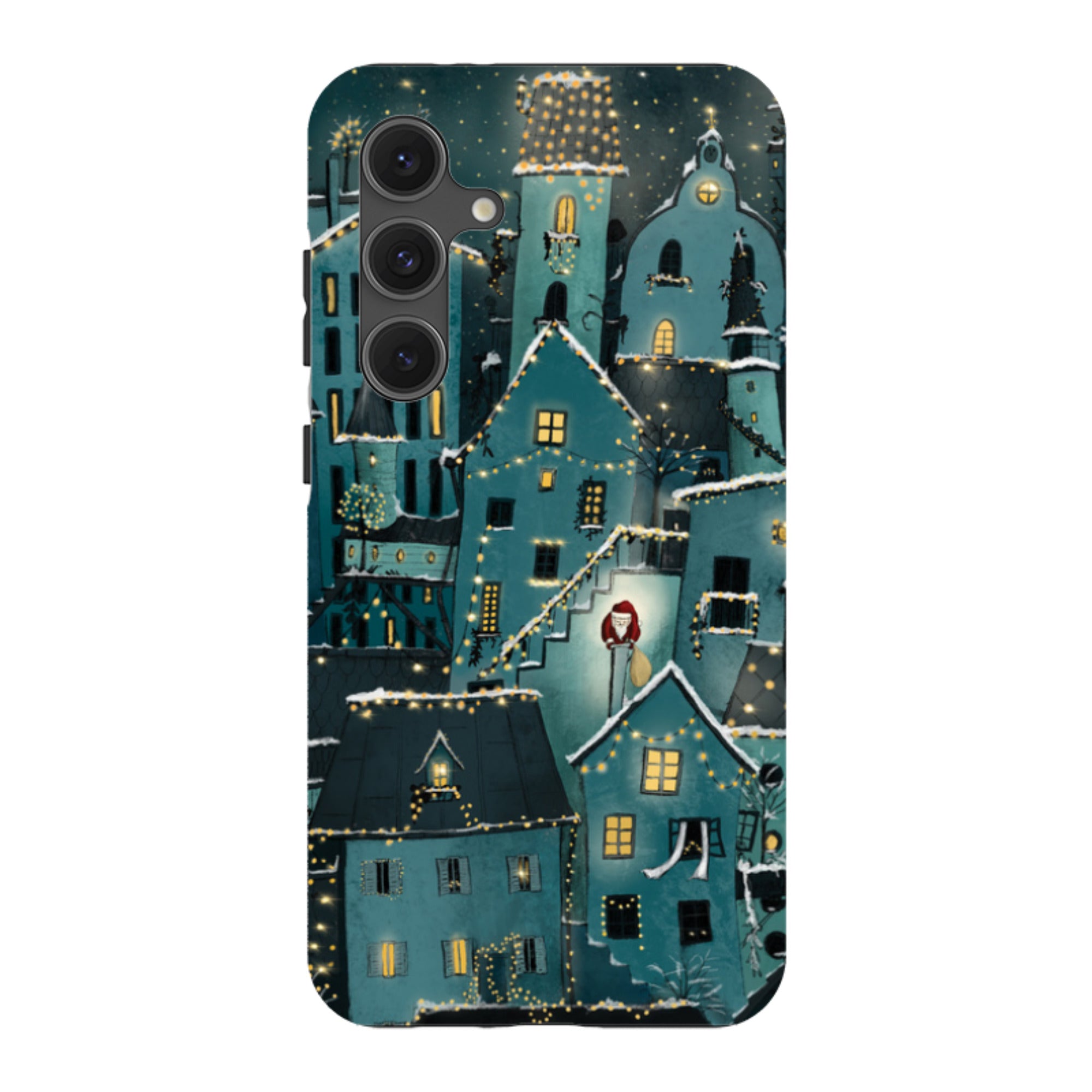 Samsung Tough Case - Citywinkles Blue By Maja Lindberg