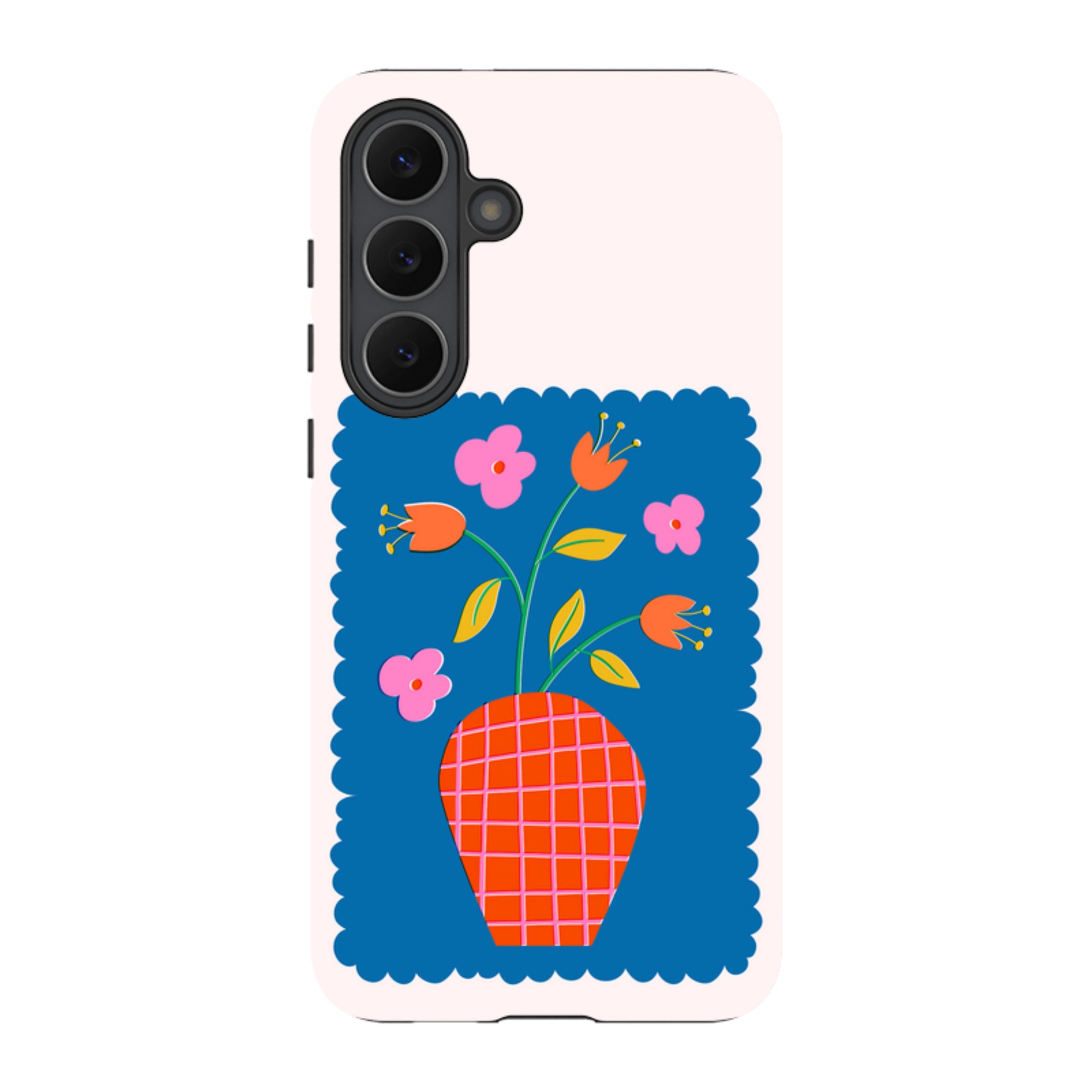 Samsung Tough Case - Floral Stamp