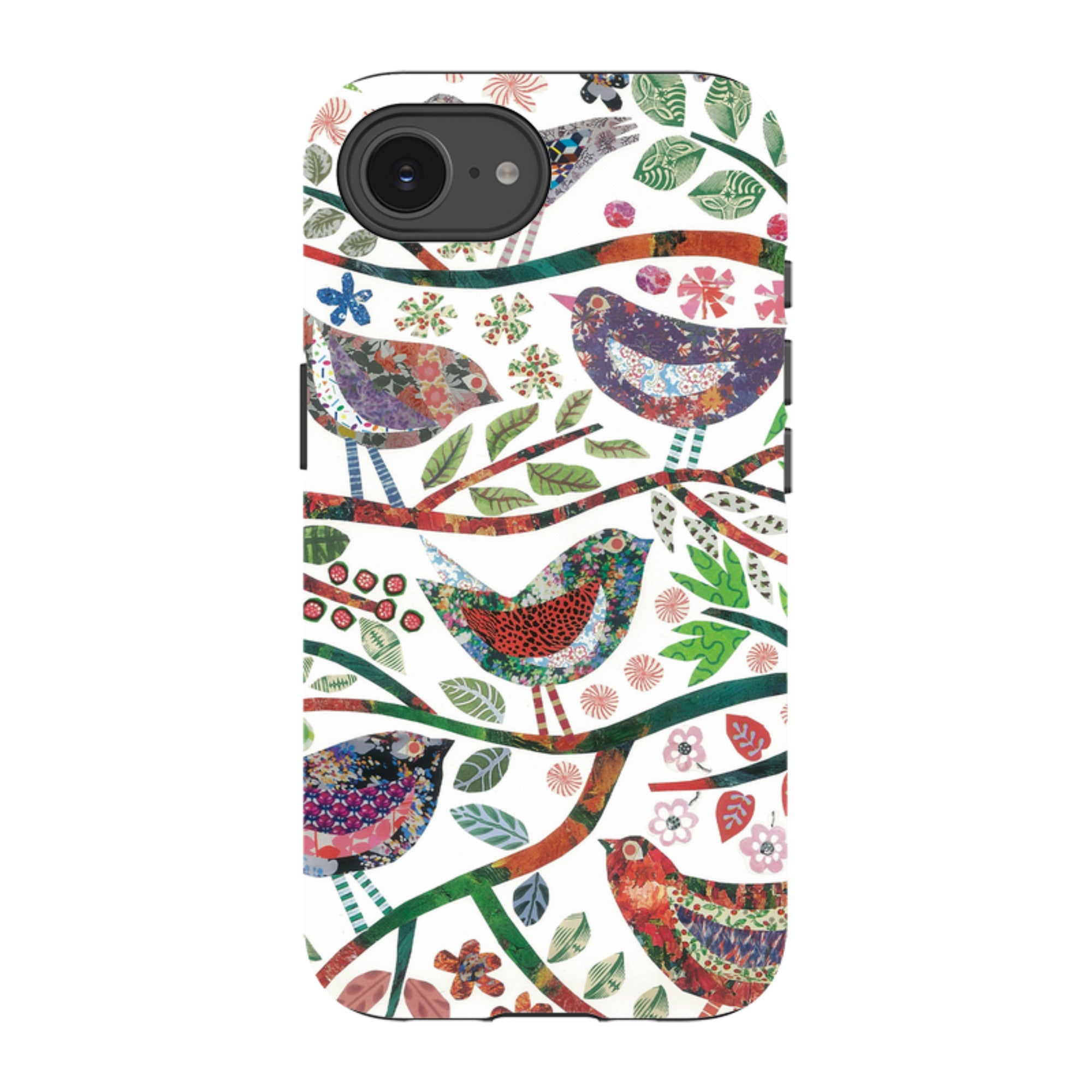 iPhone Tough Case - Vintage Birds By Jane Robbins