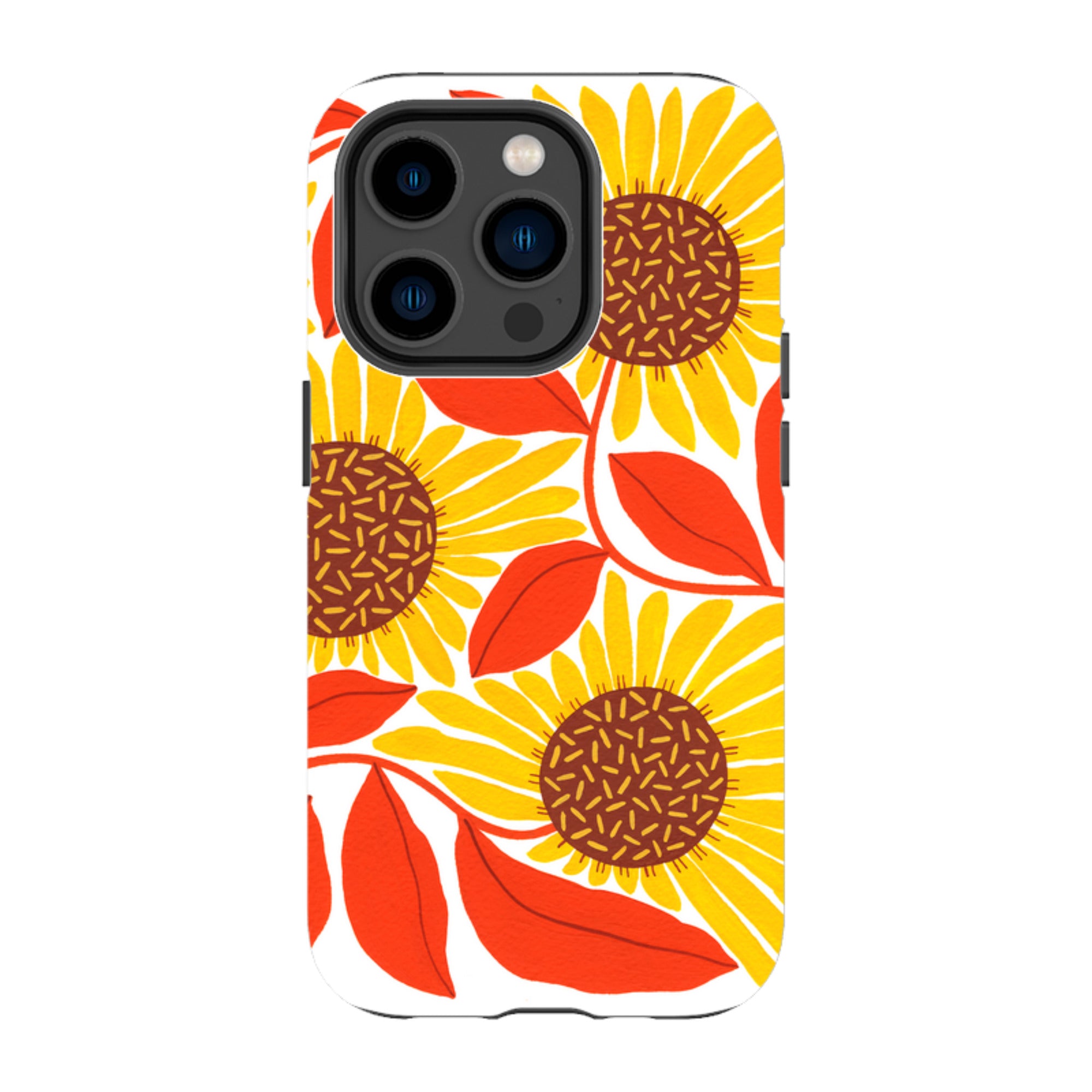 iPhone Tough Case - Sunflower By Madalina Andronic