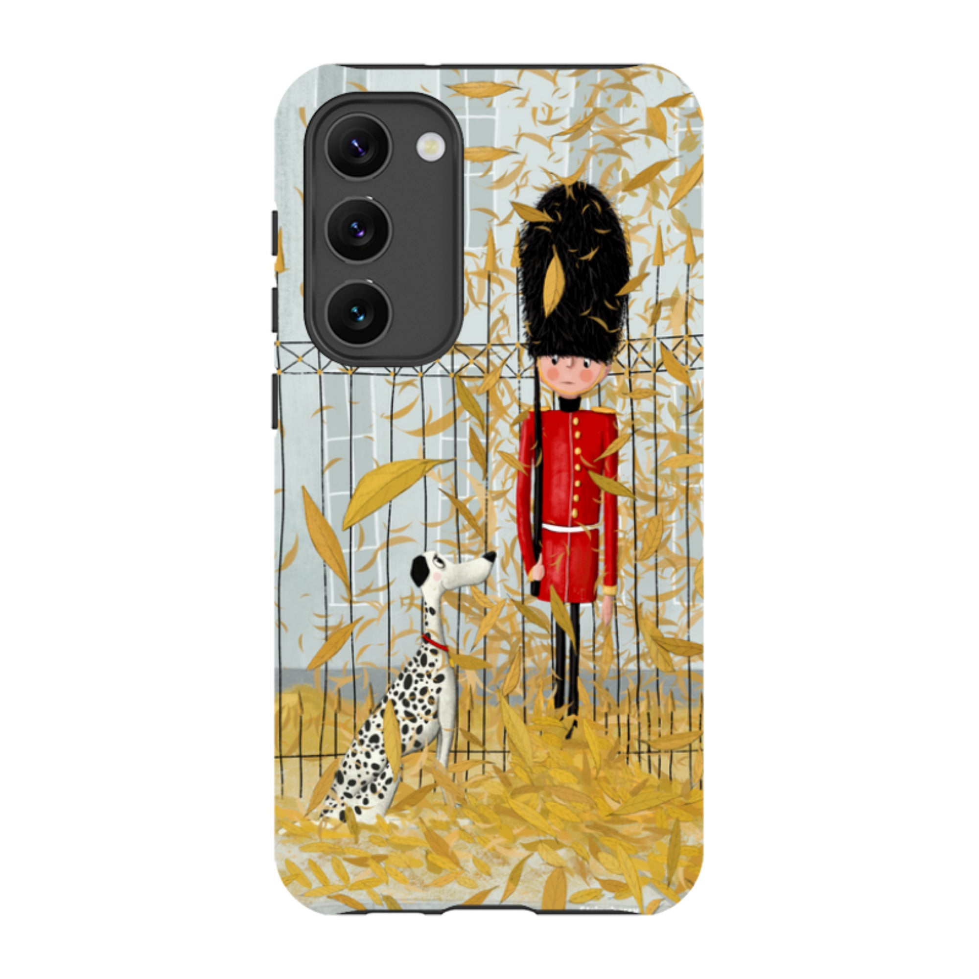 Samsung Tough Case - London In Leaves By Maja Lindberg