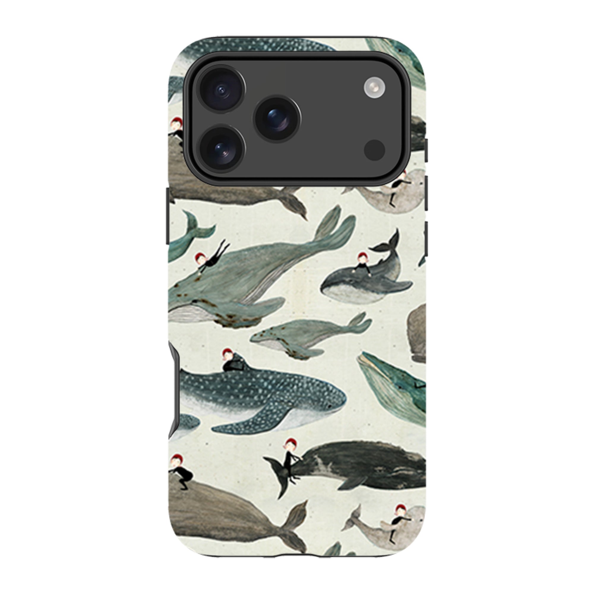 iPhone Tough Case - Whale Rider By Katherine Quinn