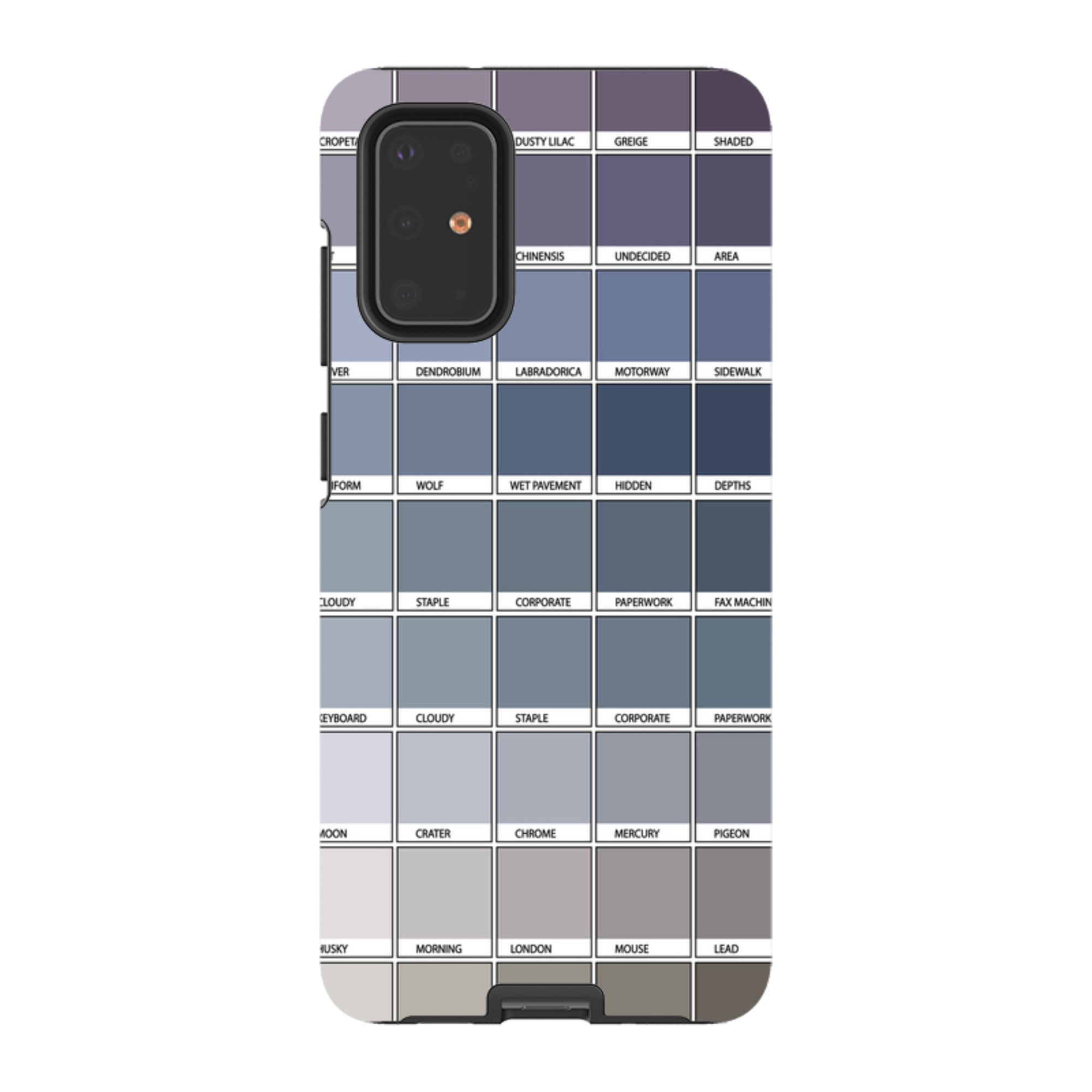 Samsung Tough Case - Grey Chromology By Kitty Joseph