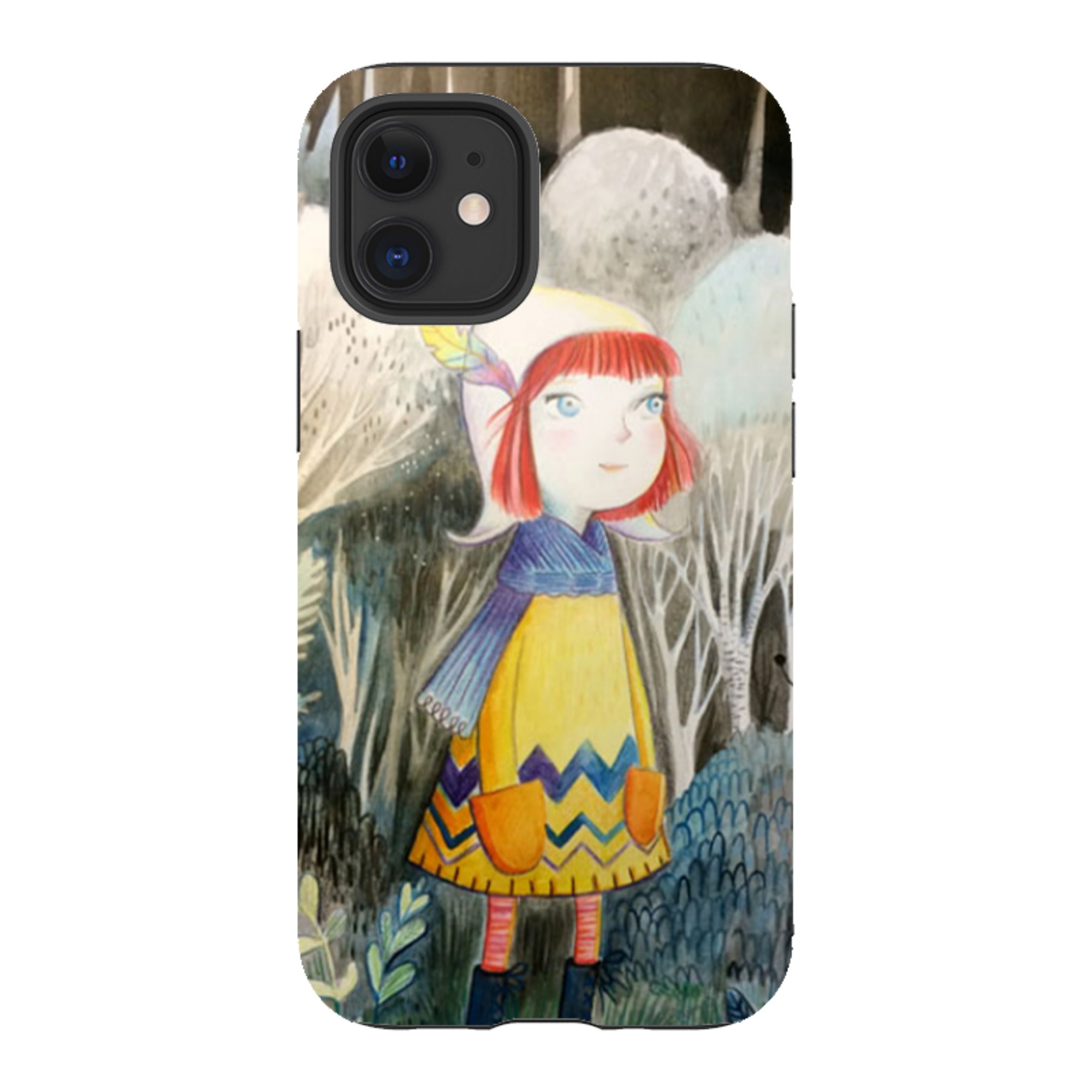iPhone Tough Case - Honeykeys Girl By Mia Underwood
