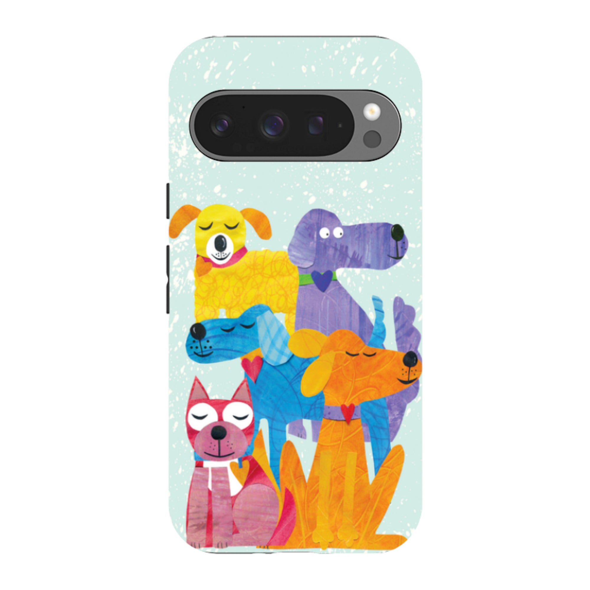 Google Tough Case - Patch Work Pups By Tracey English