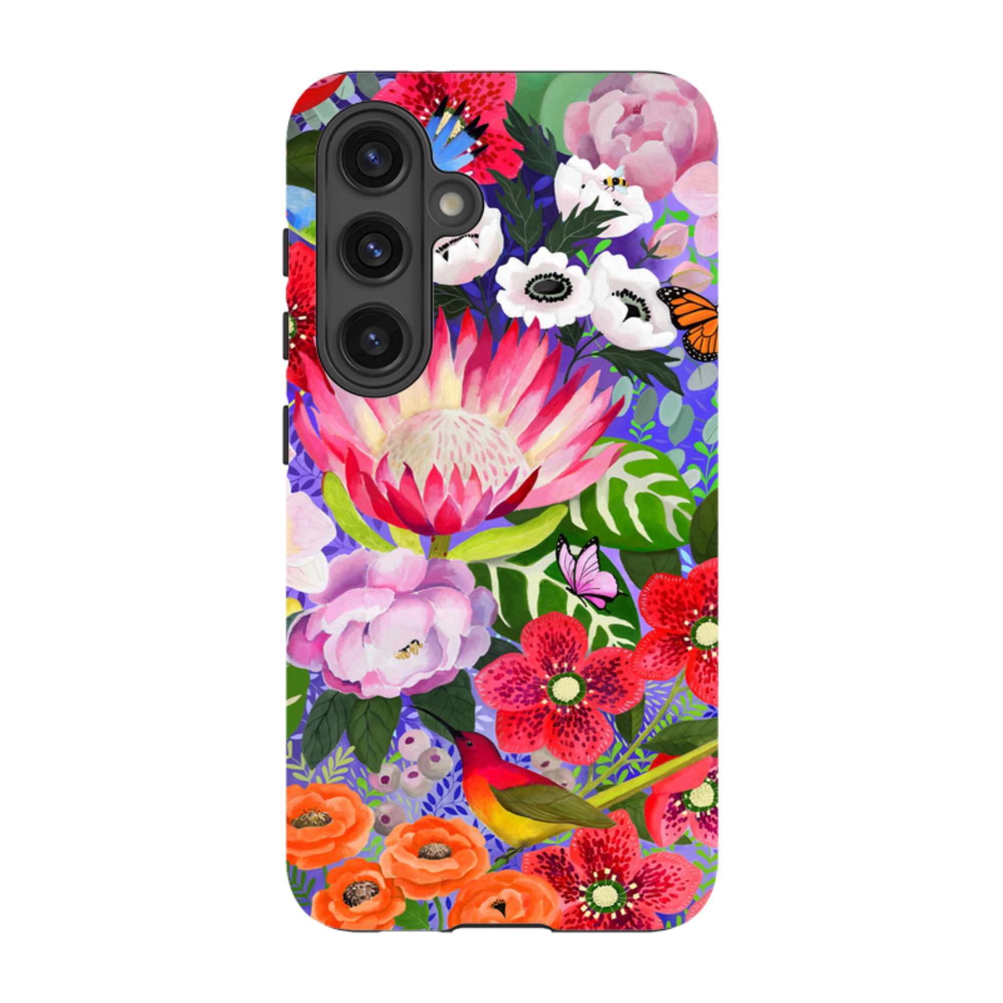 Samsung Tough Case - Exotic Birds By Bex Parkin