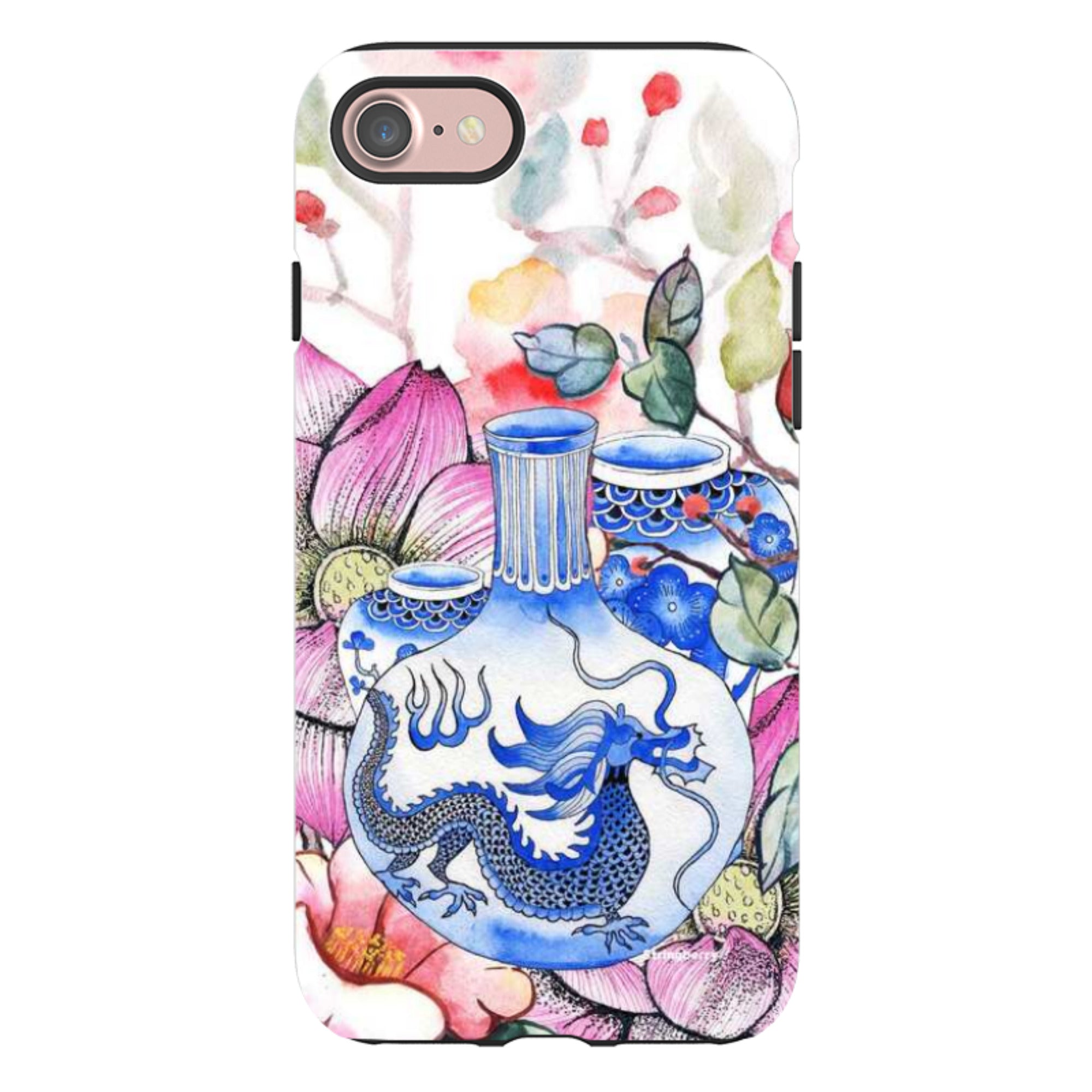 iPhone Tough Case - Dragon Vase