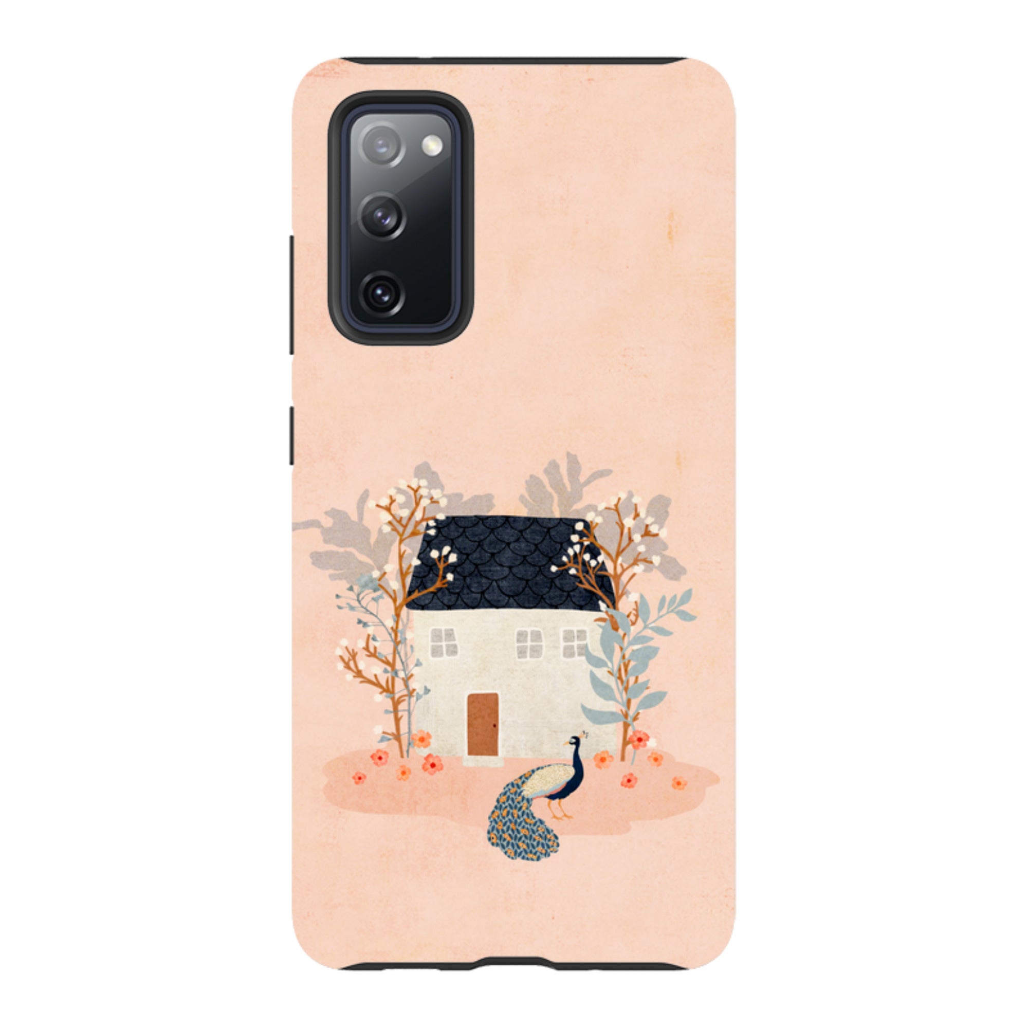 Samsung Tough Case - Home Pink By Katherine Quinn