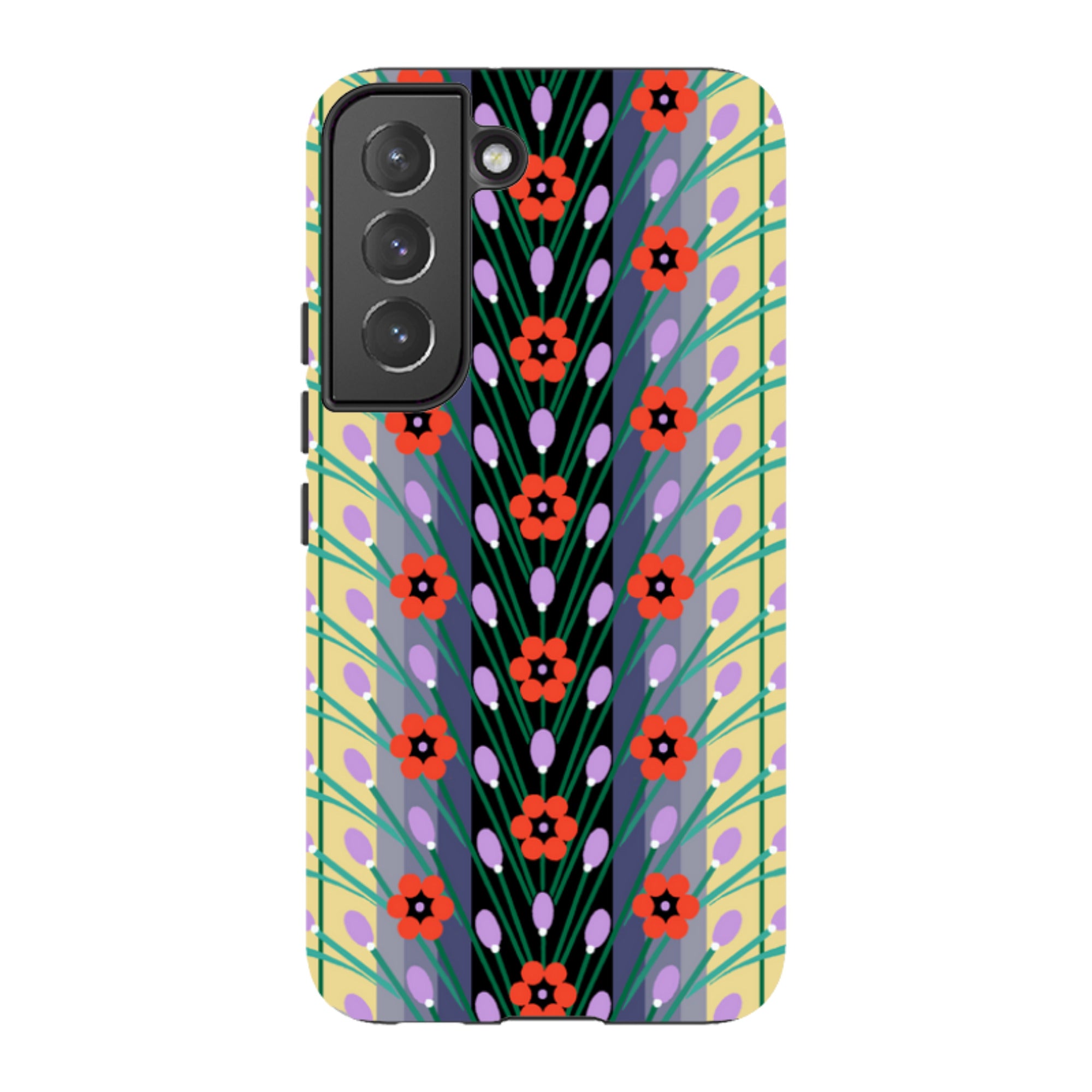 Samsung Tough  Case - Lavender Yellow By Cressida Bell