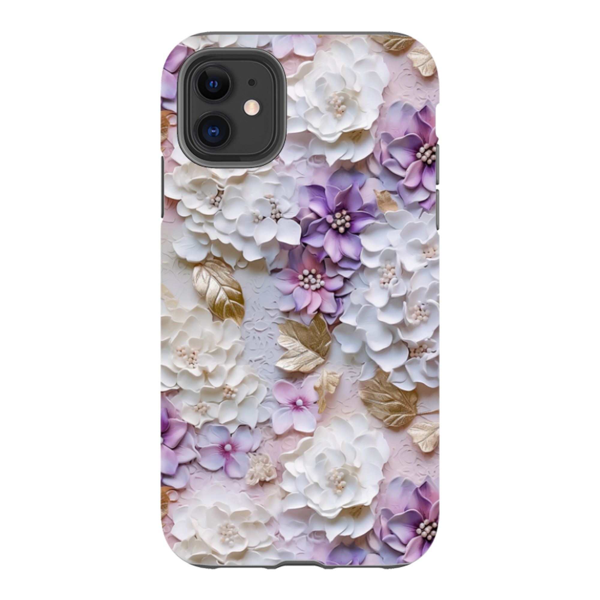 iPhone Tough Case -Gold & Mauve II
