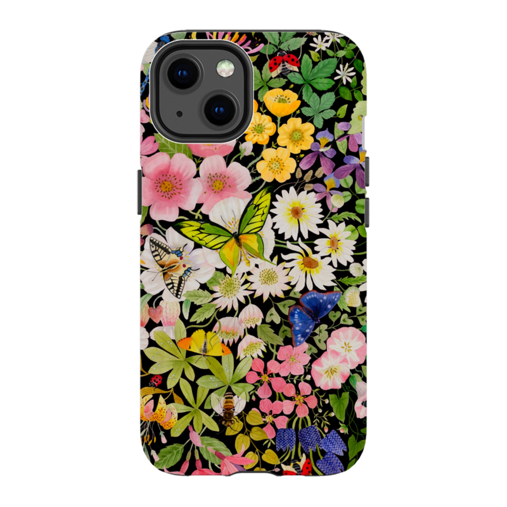 iPhone Tough Case - Wild Flowers By Bex Parkin