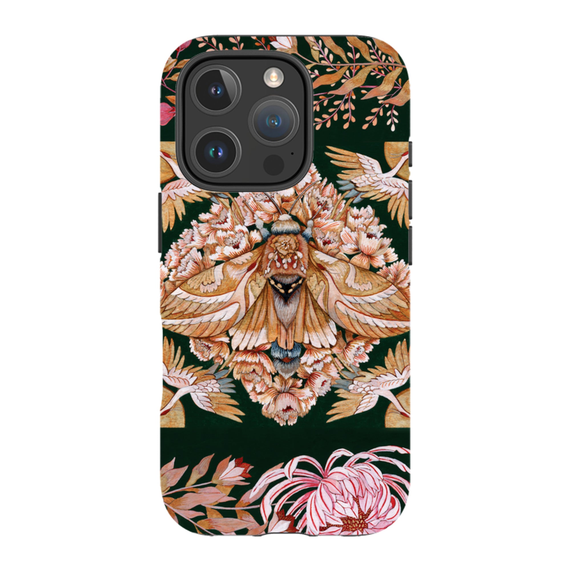 iPhone MagSafe Tough Case -  Golden Moth By Maria Matos