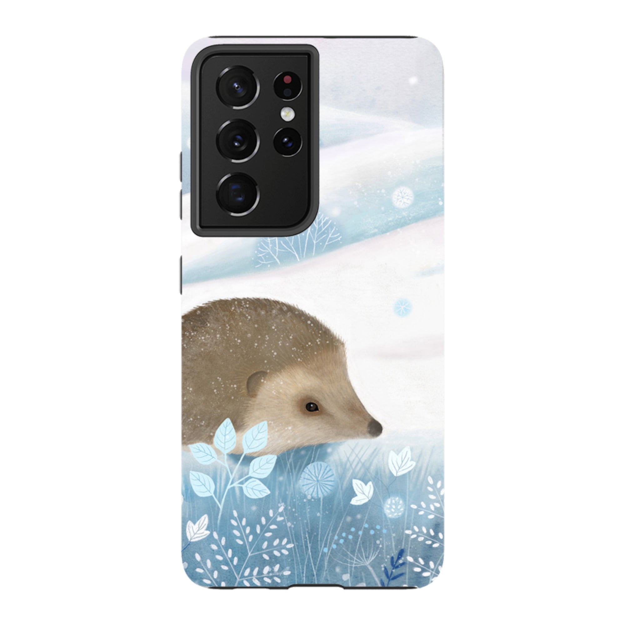 Samsung Tough Case - Winter Hedgehog By Bex Parkin