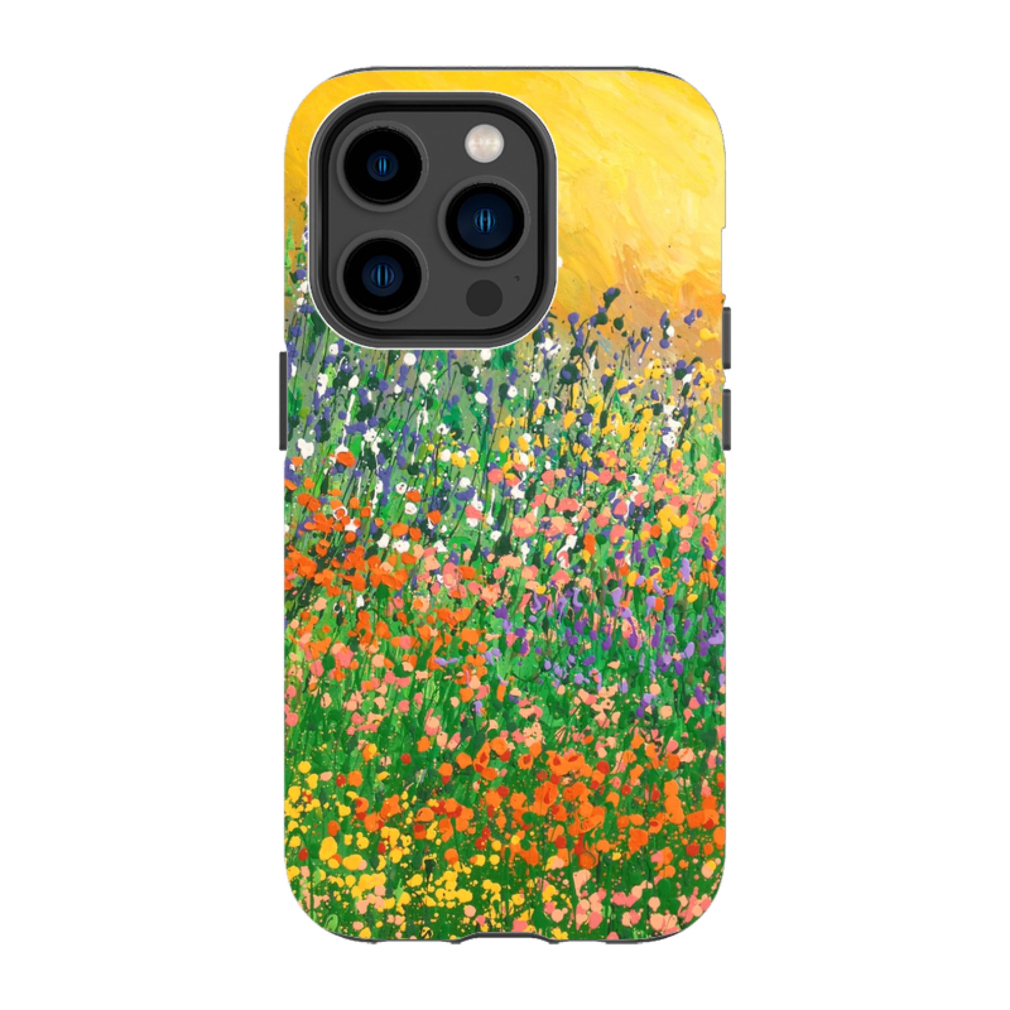 iPhone Tough Case - Sun Garden By Linda Calvert Jacobson