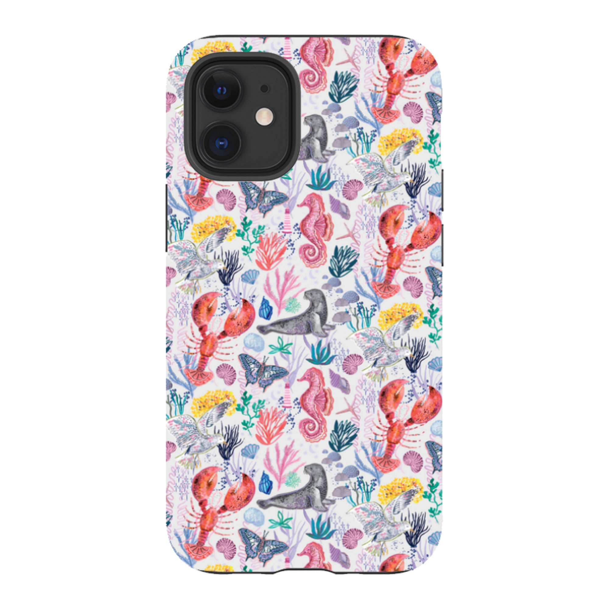 iPhone Case - Coastline Pattern-D By Emma Frances Grant
