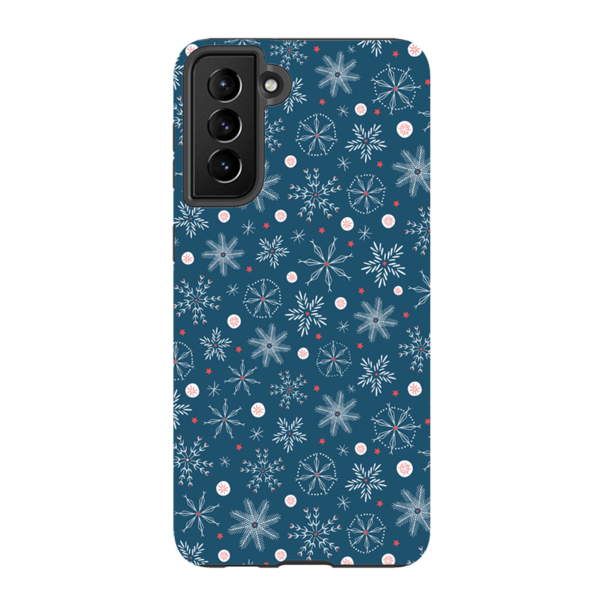 Samsung Tough Case - Christmas Snowflakes By Ali Brookes