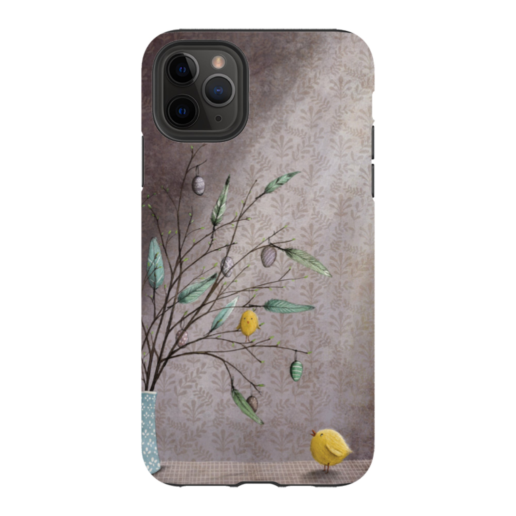 iPhone Tough Case - Bird Bouquet By Maja Lindberg