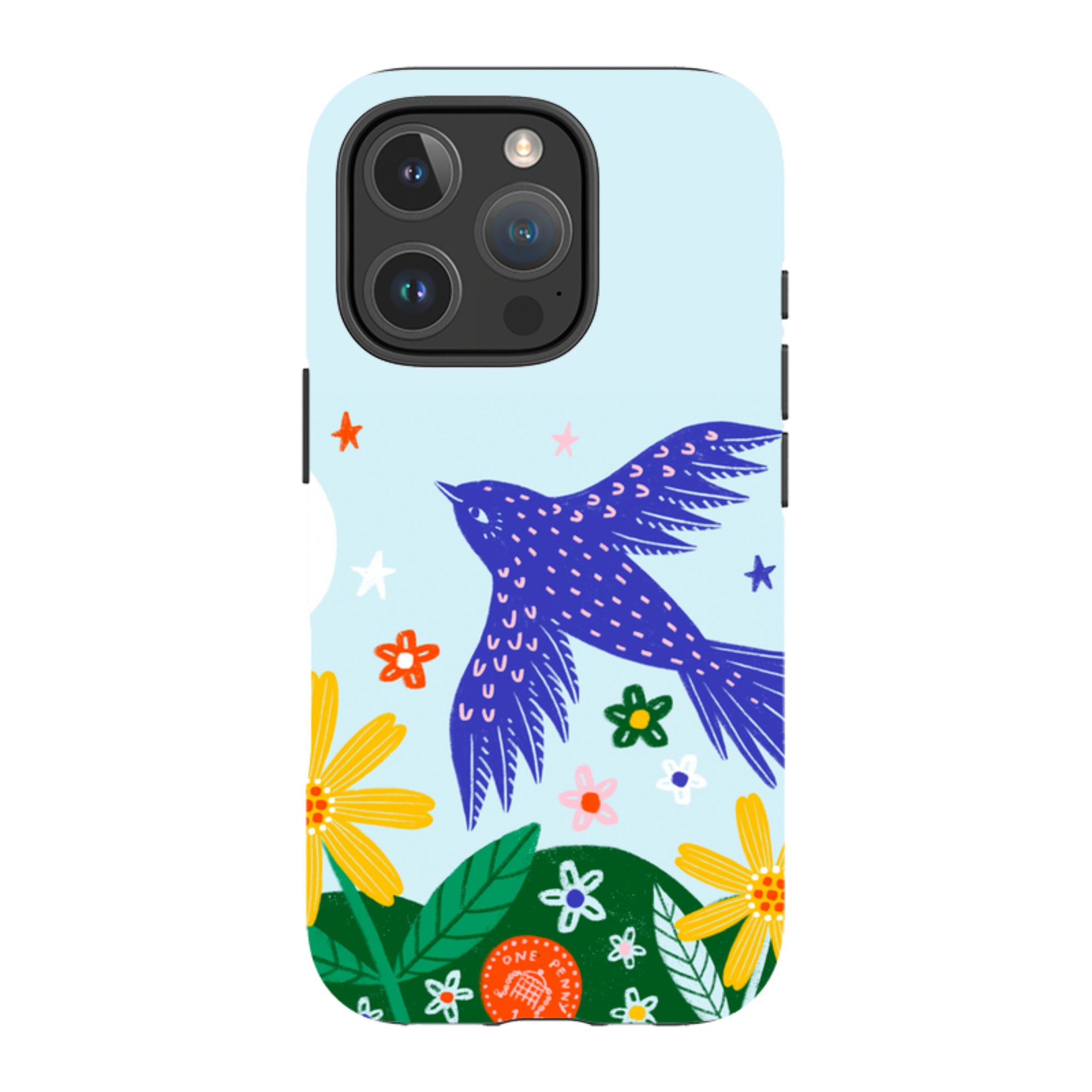 iPhone Tough Case - Bird By Lee Foster Wilson