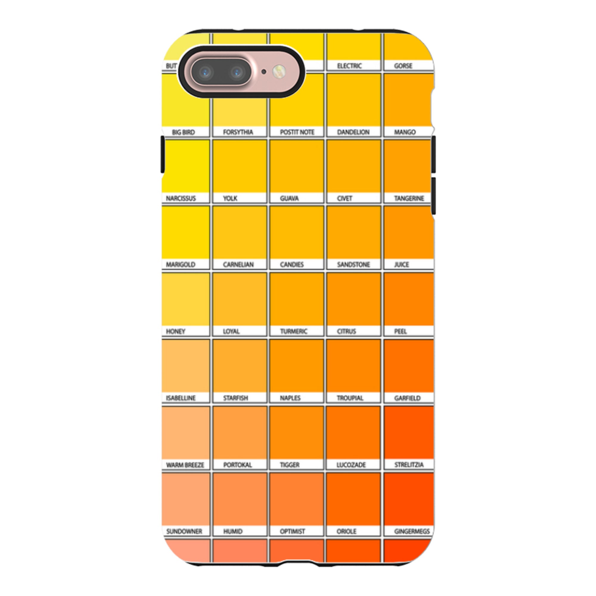 iPhone Tough Case - Yellow Chromology By Kitty Joseph