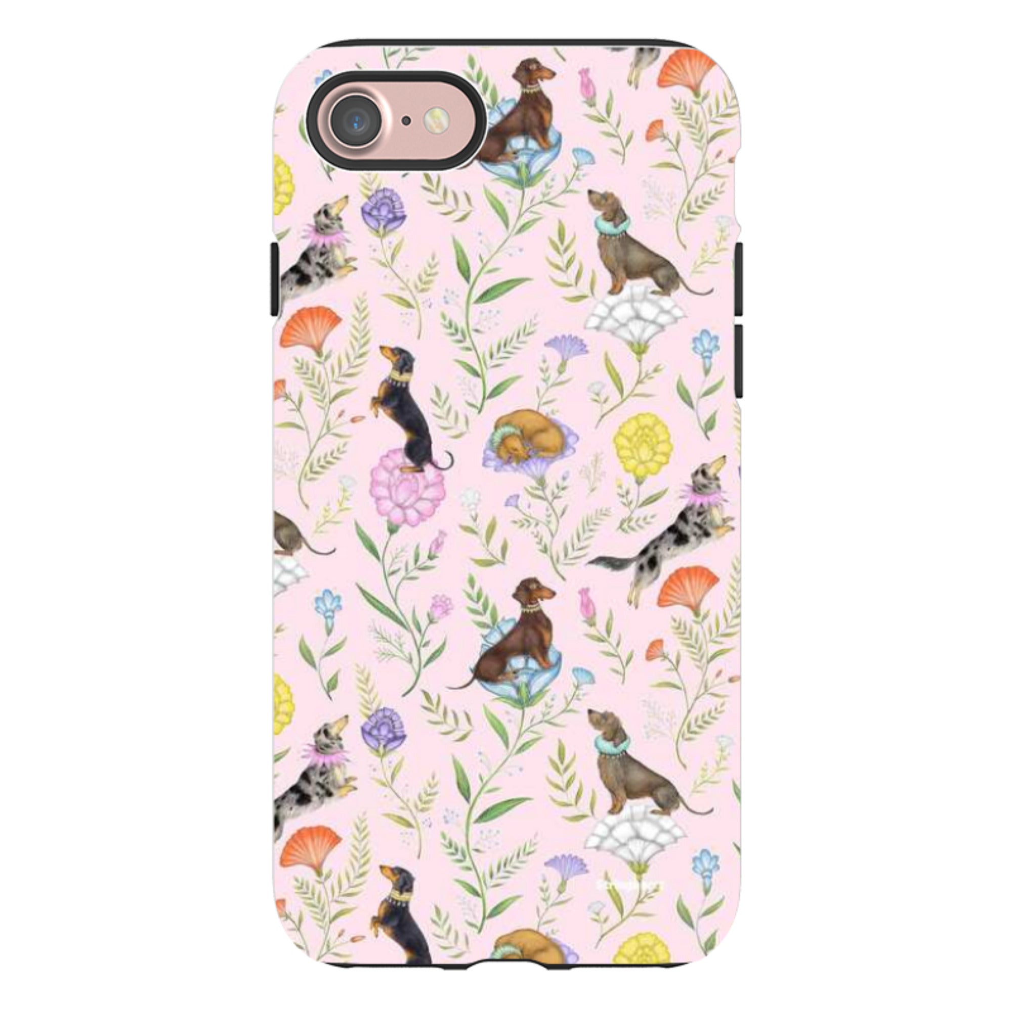 iPhone Tough Case - Doxy Day Afternoon Petal By Catherine Rowe