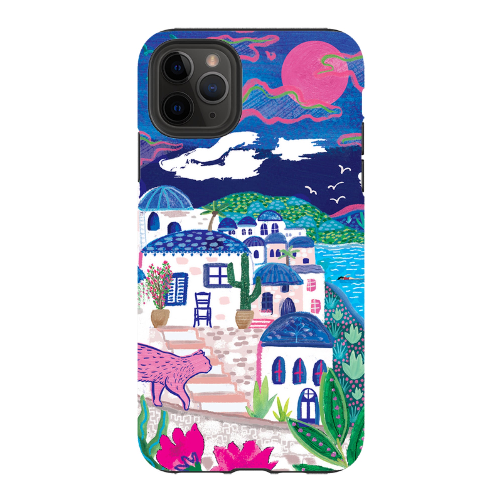 iPhone Tough Case - Sapphire Seas II By Emma Frances Grant