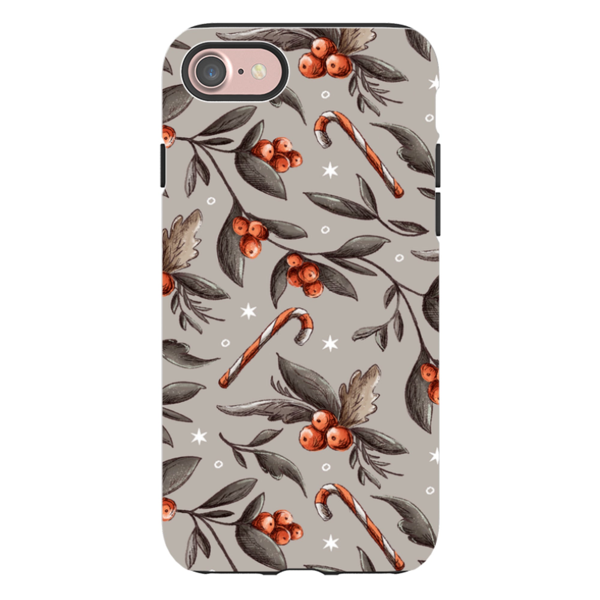 iPhone Tough Case - Xmas Candy II