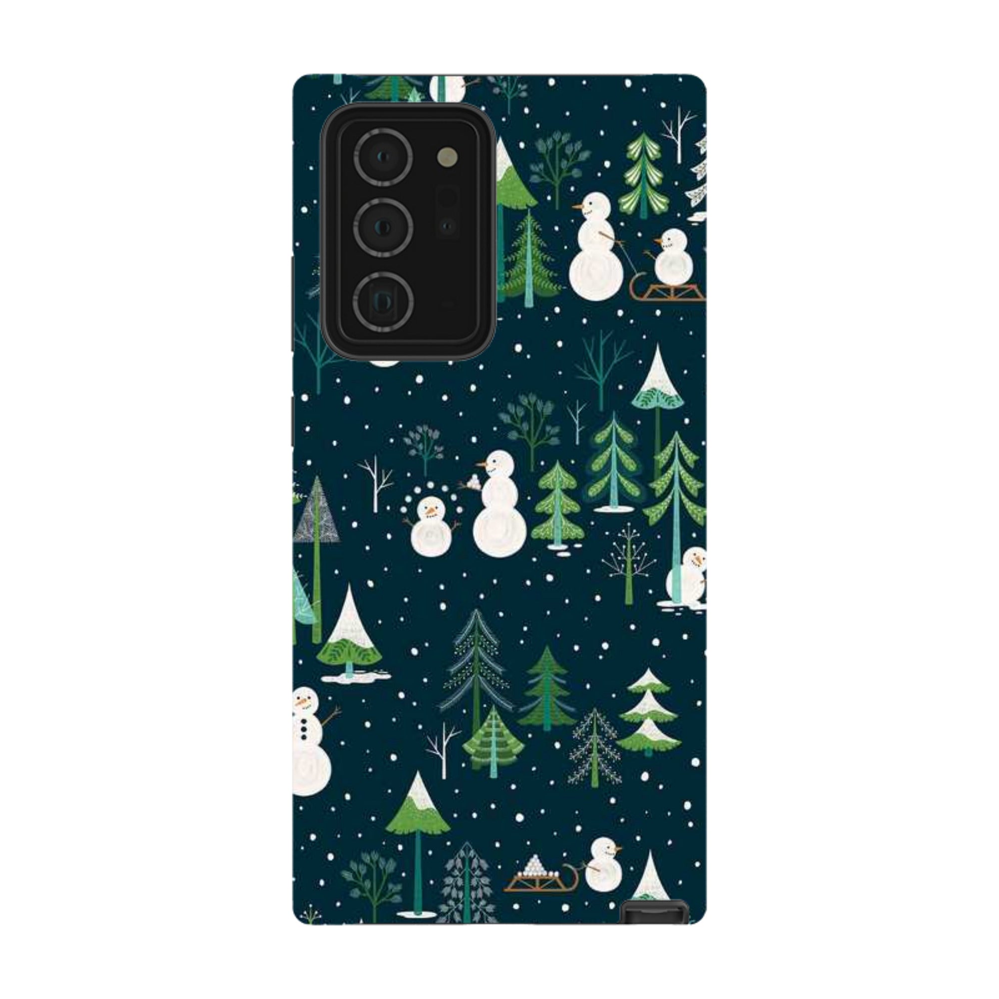 Samsung Tough Case - Snowman Playground By Jenny Zemanek