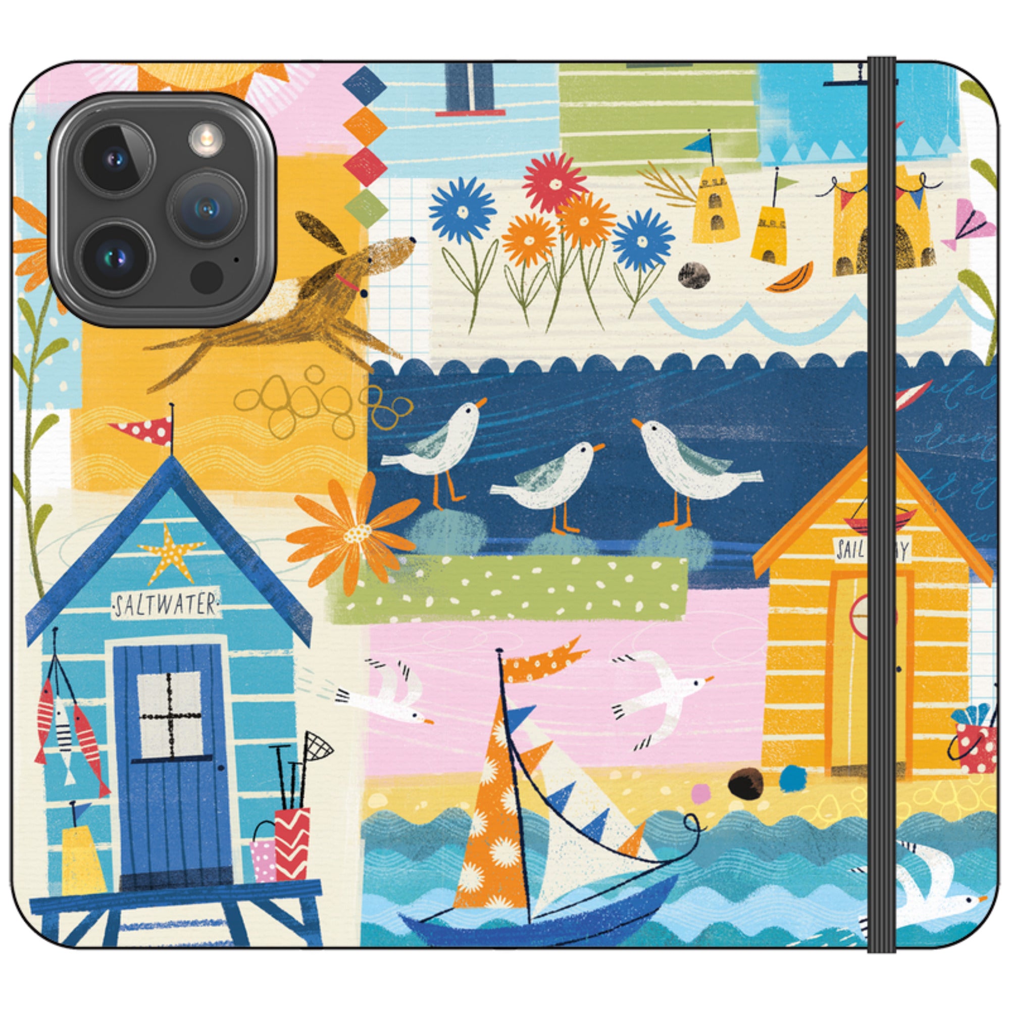Sunny Days Wallet Case By Ali Brookes