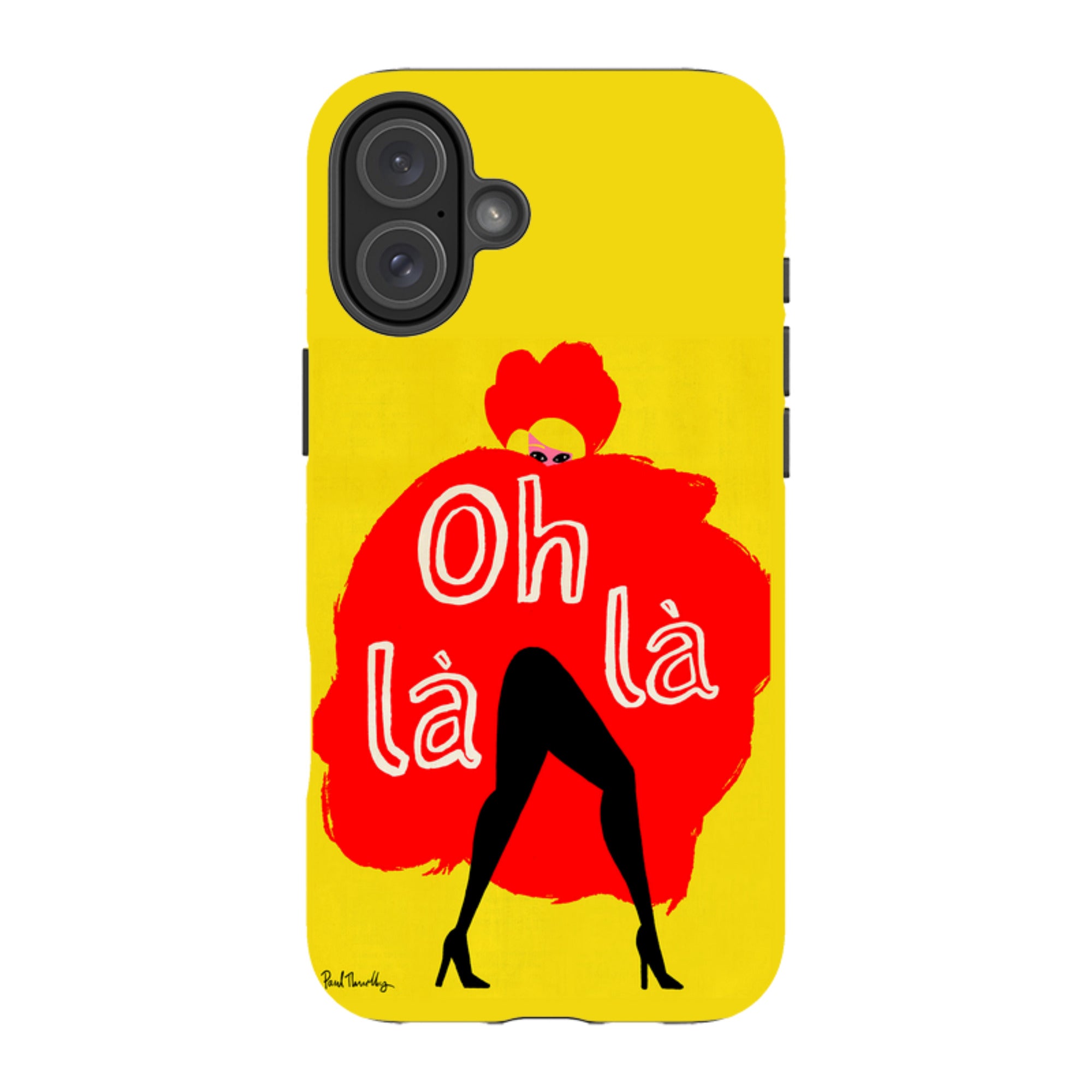 iPhone Tough Case - Oh Lala By Paul Thurlby