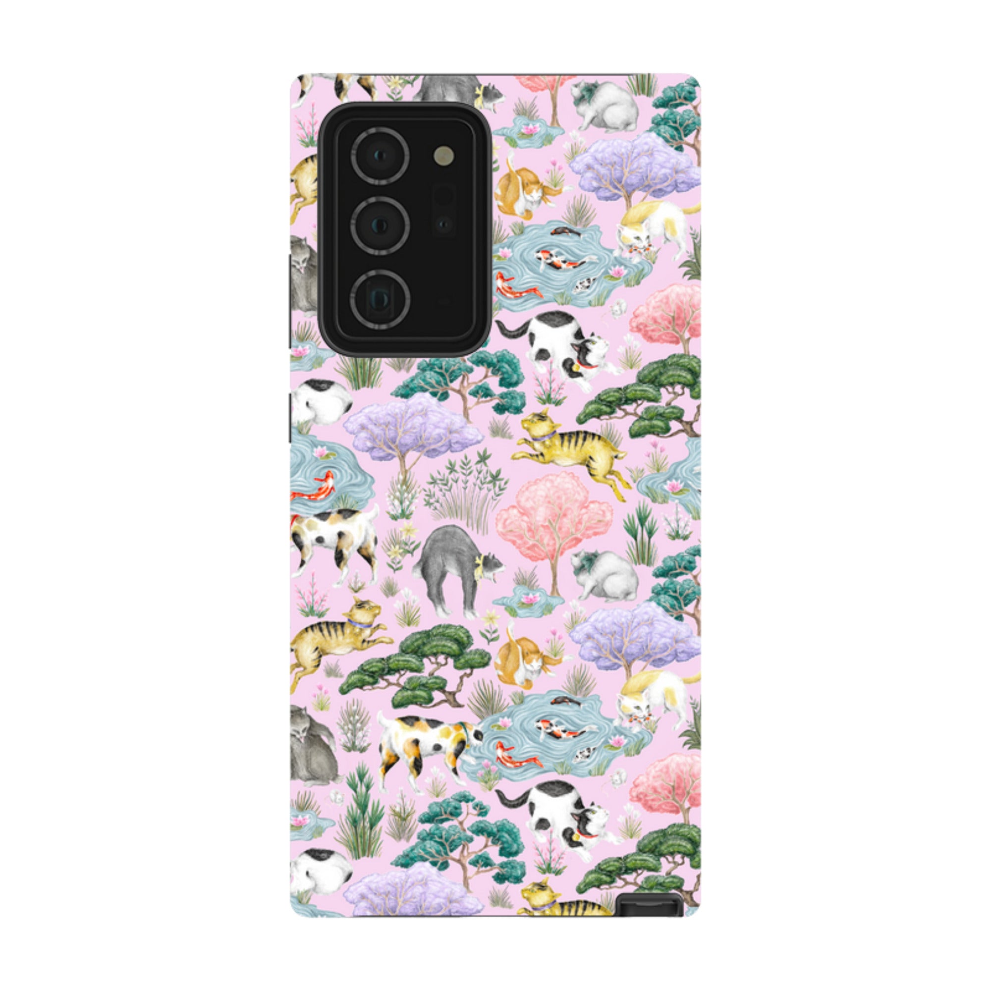 Samsung Tough  Case - Cat Garden By Catherine Rowe