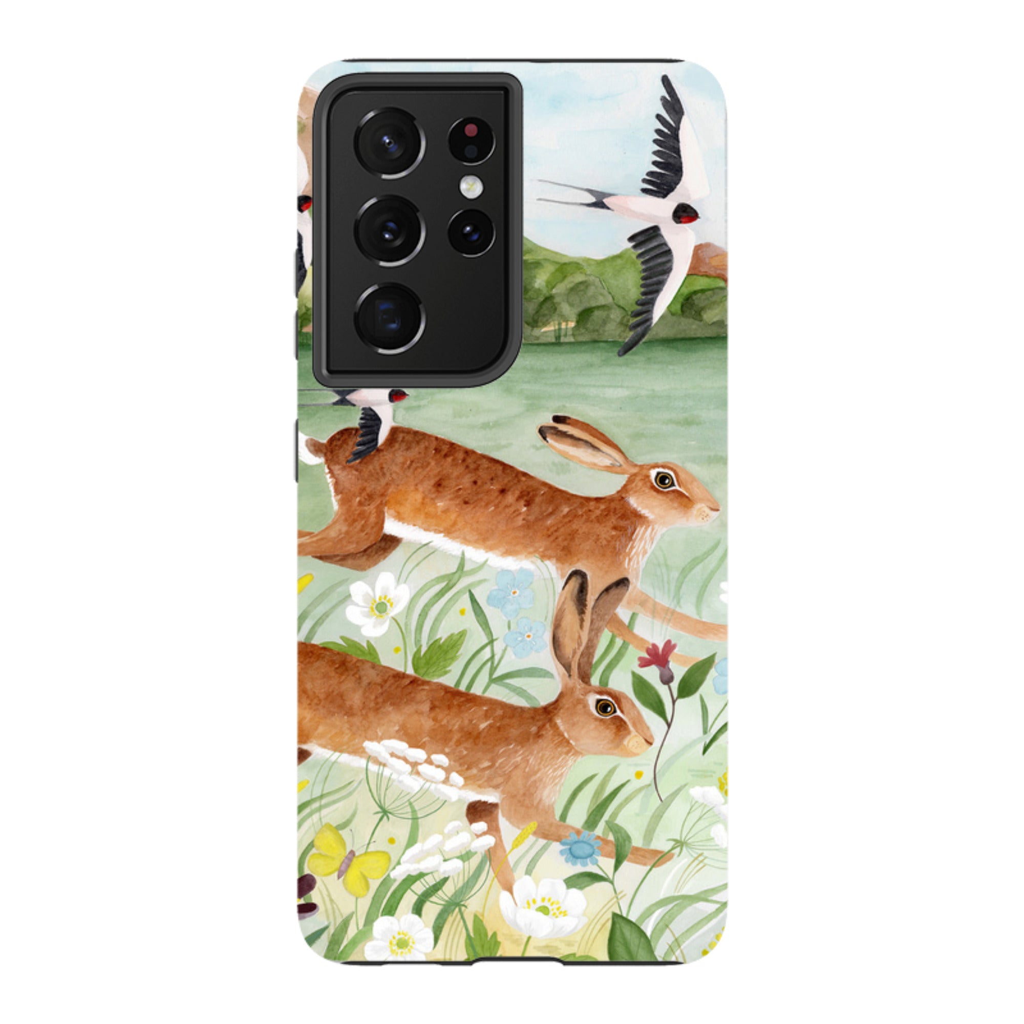 Samsung Tough Case - Hares By Bex Parkin