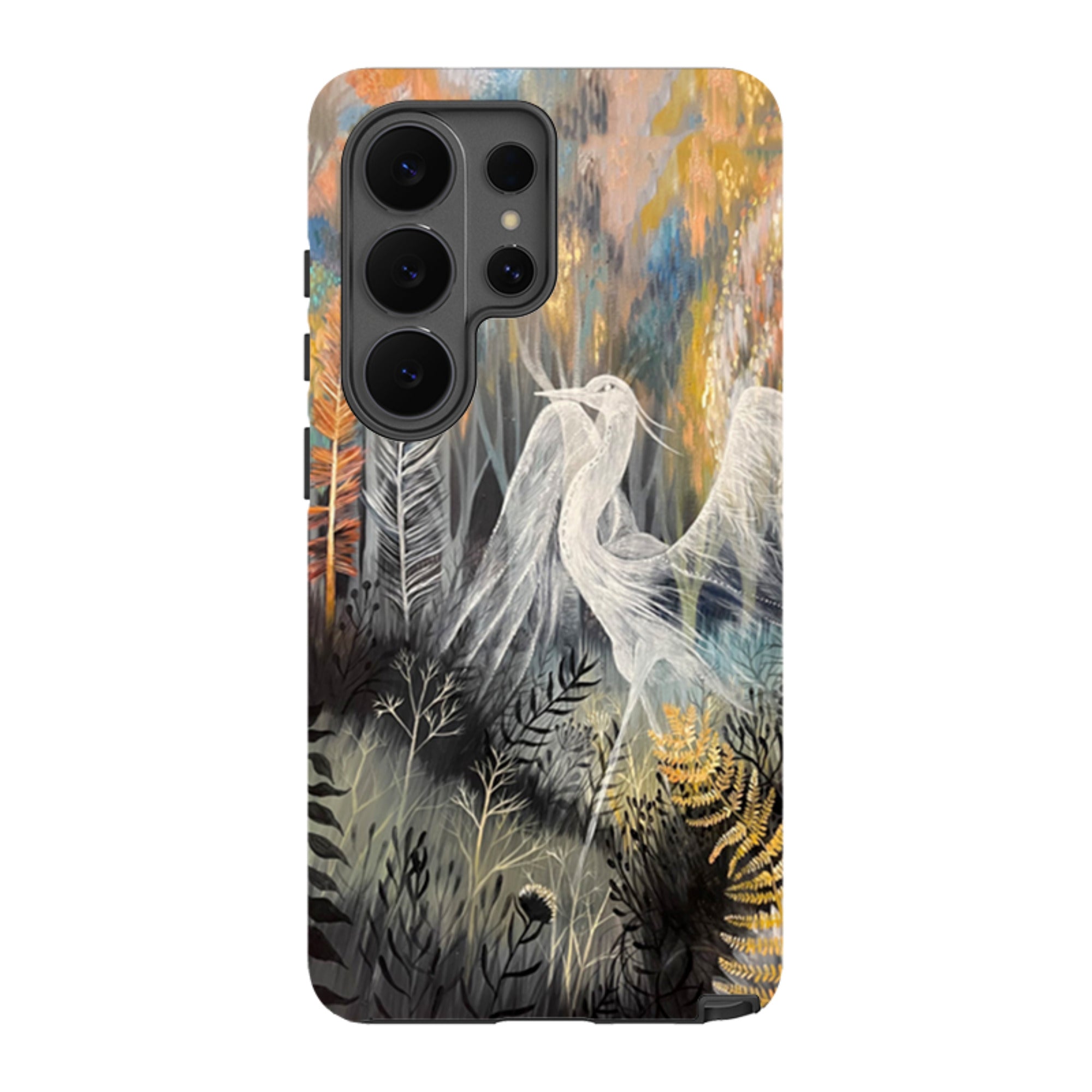 Samsung Tough Case - Ghost Heron By Mia Underwood