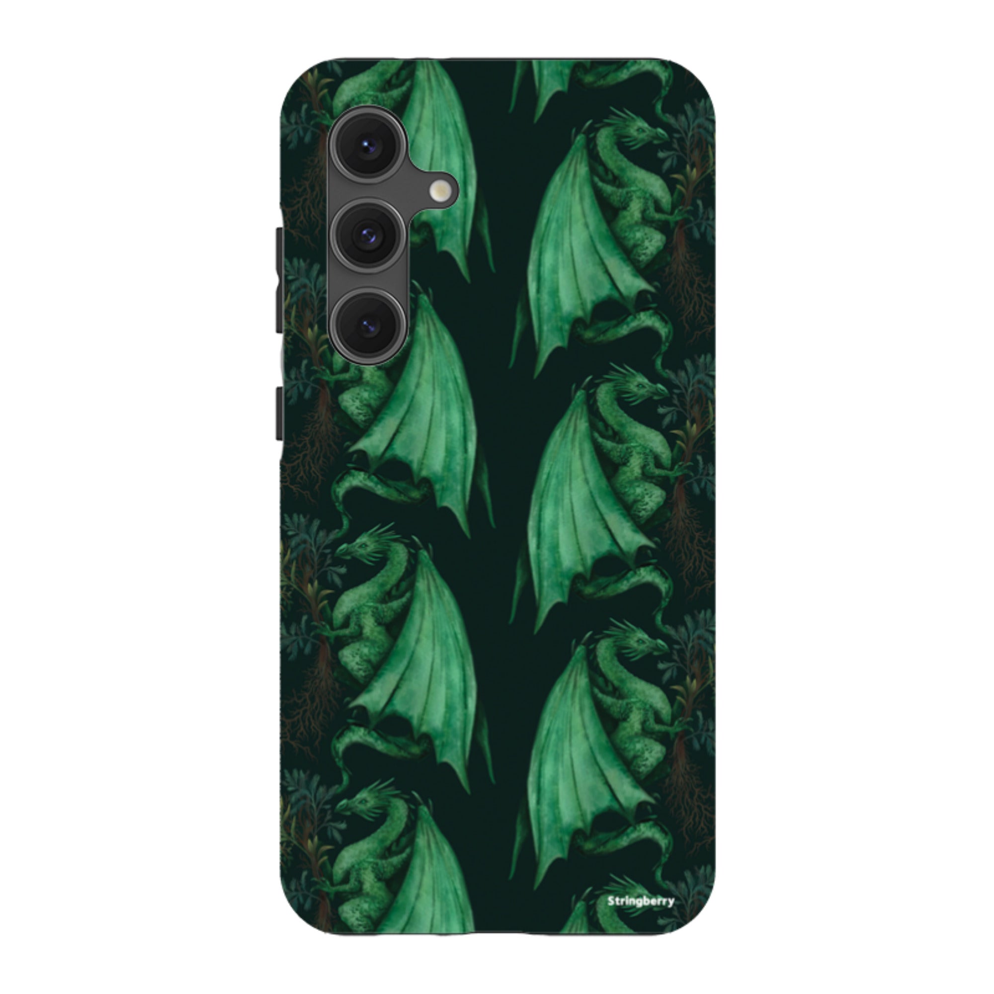 Samsung Tough Case - Arbor Dragon Pattern By Anna Stead