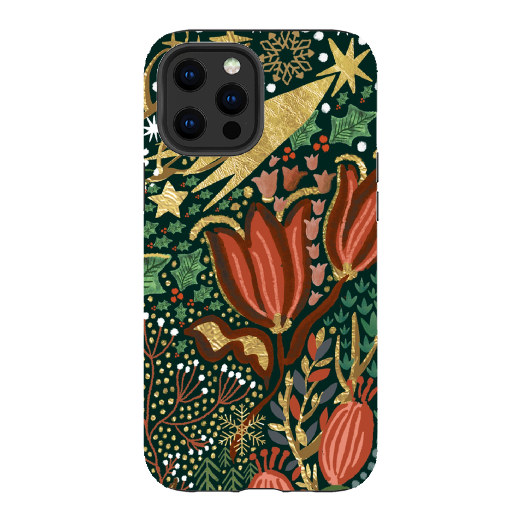 iPhone Tough Case - Winter Deer III By Emma Frances Grant