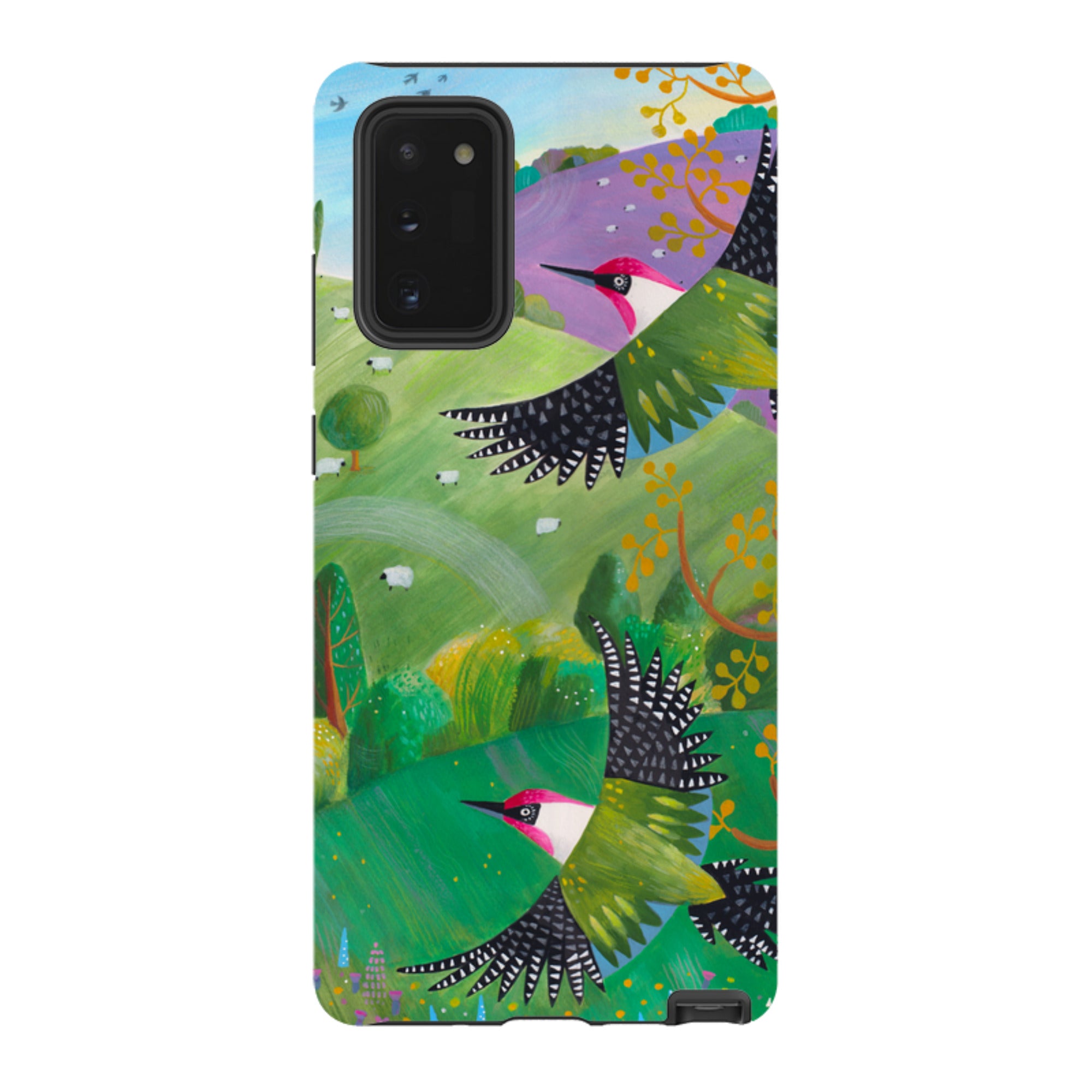 Samsung Tough Case - Woodpeckers By Bex Parkin