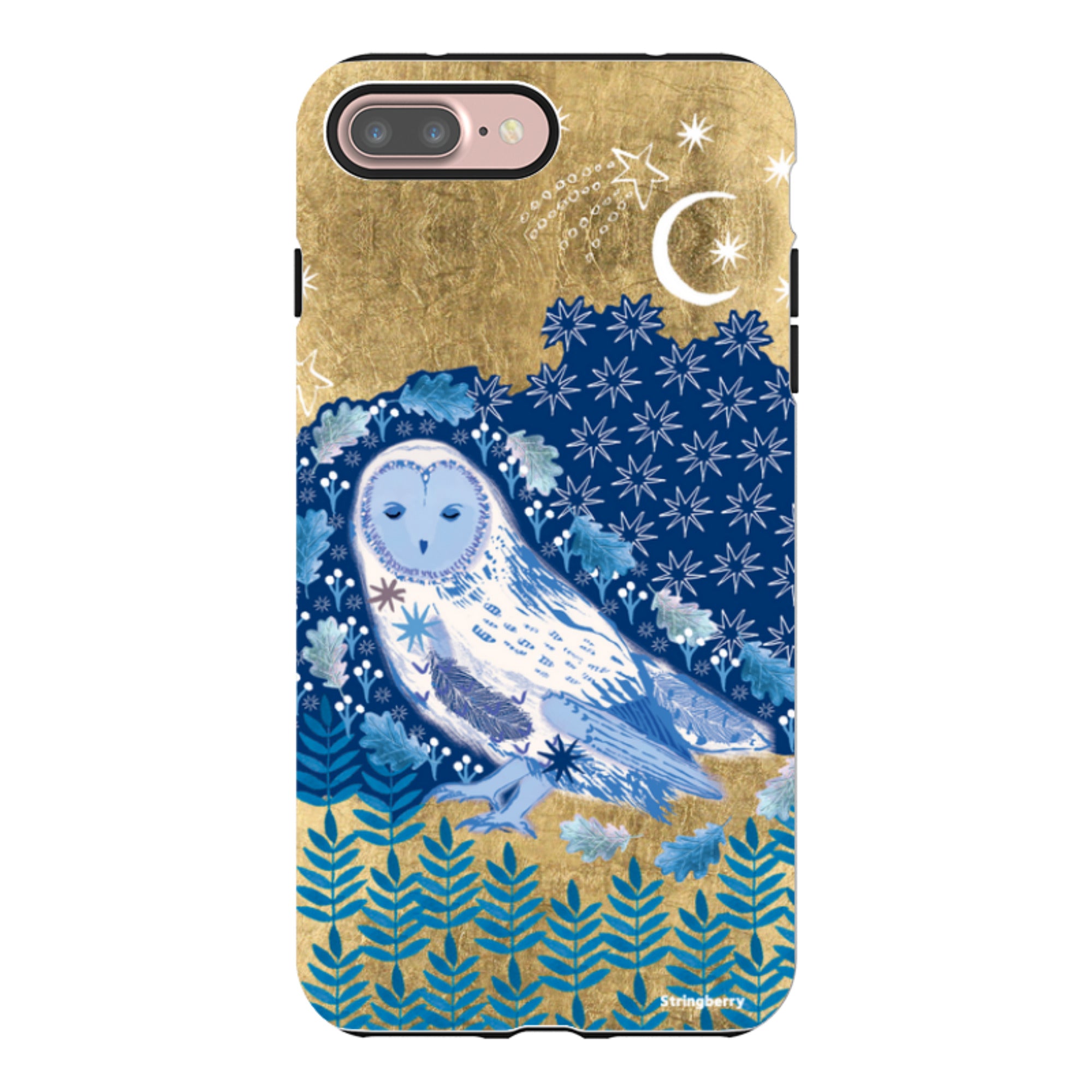 iPhone Tough Case - Owl By Emma Frances Grant