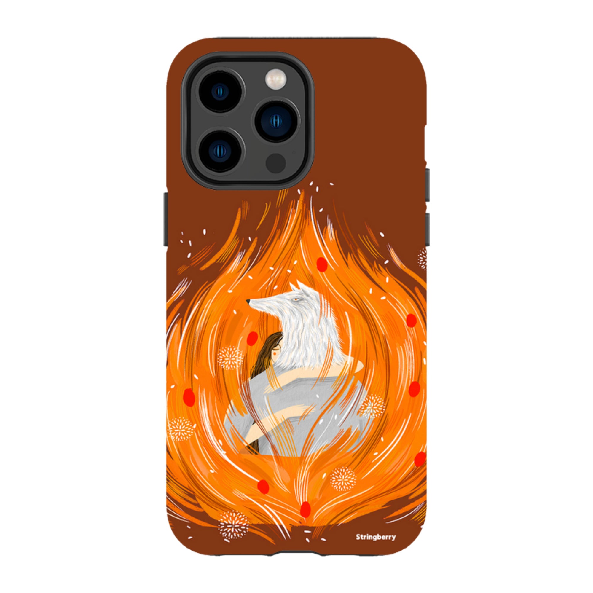 iPhone Tough Case - Fire Of Us By Madalina Andronic