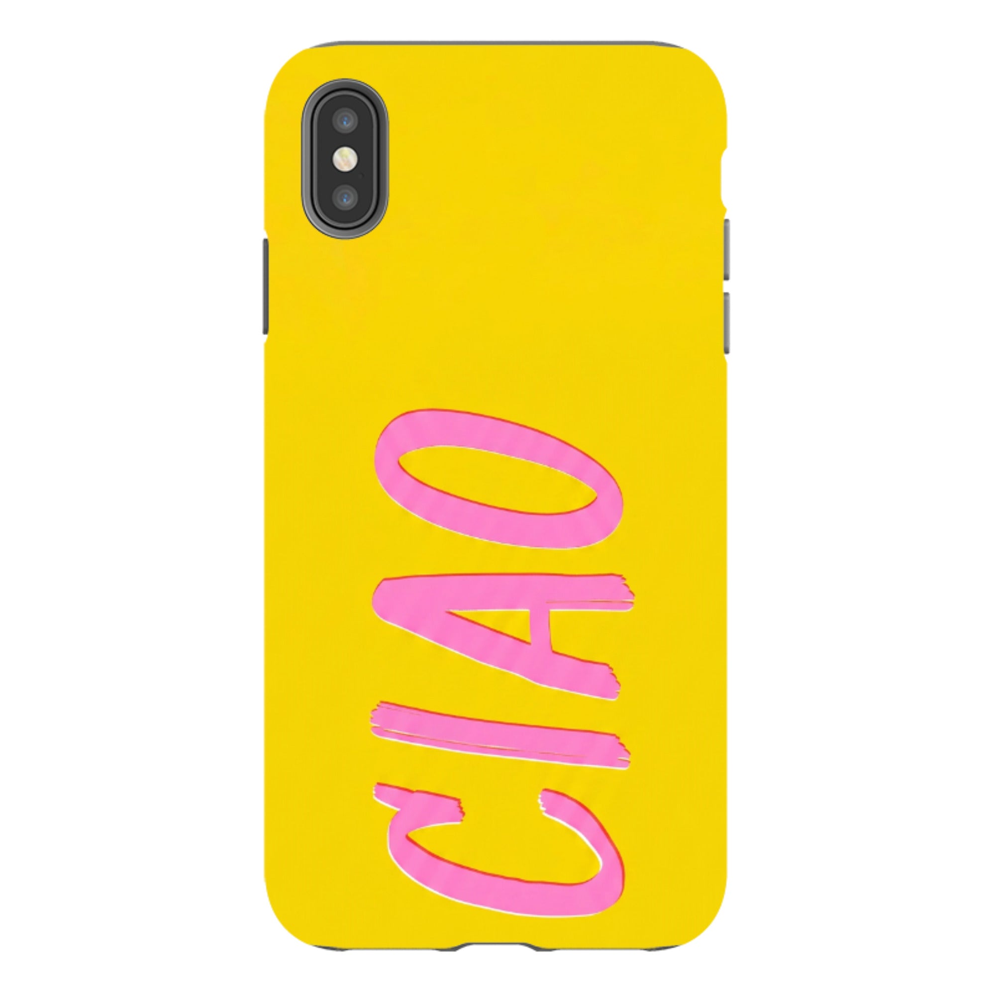 iPhone Tough Case - Ciao Yellow