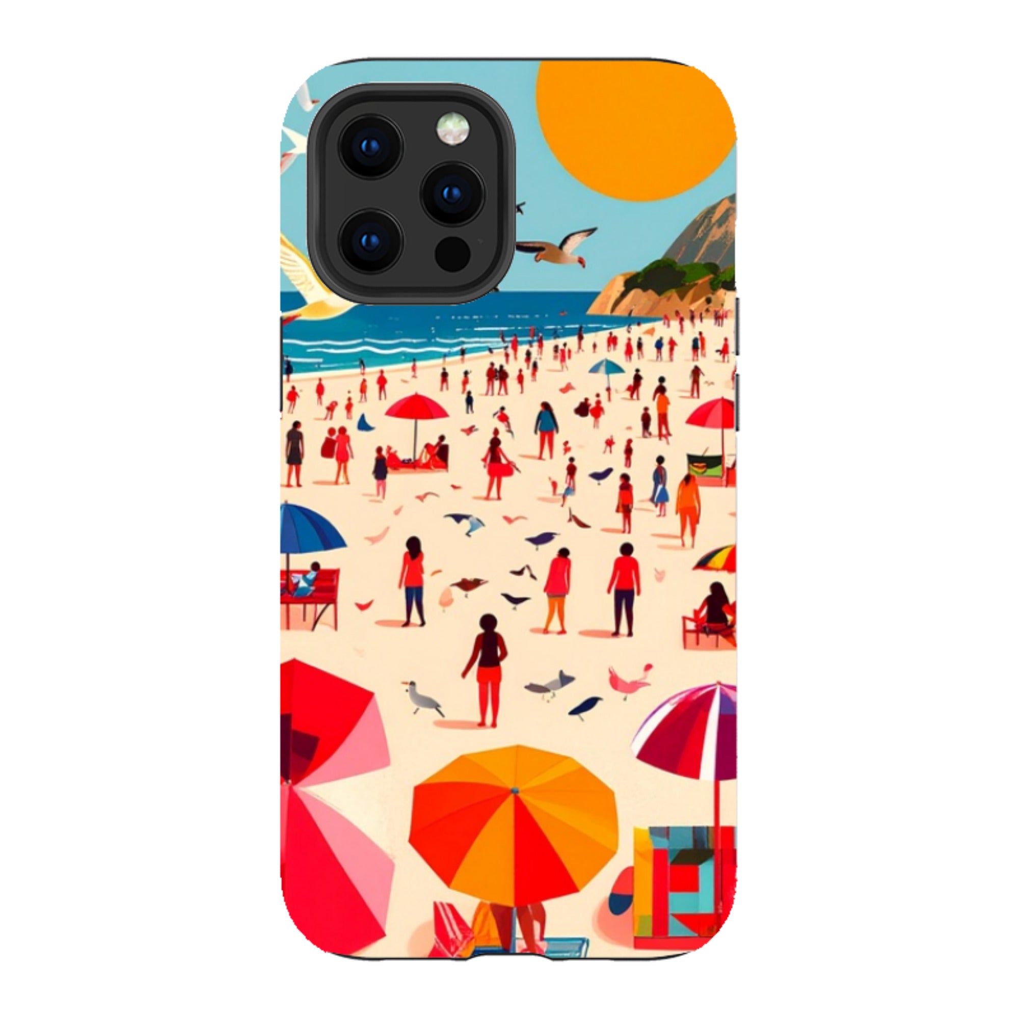 iPhone Tough Case - Mediterranean Beach Life