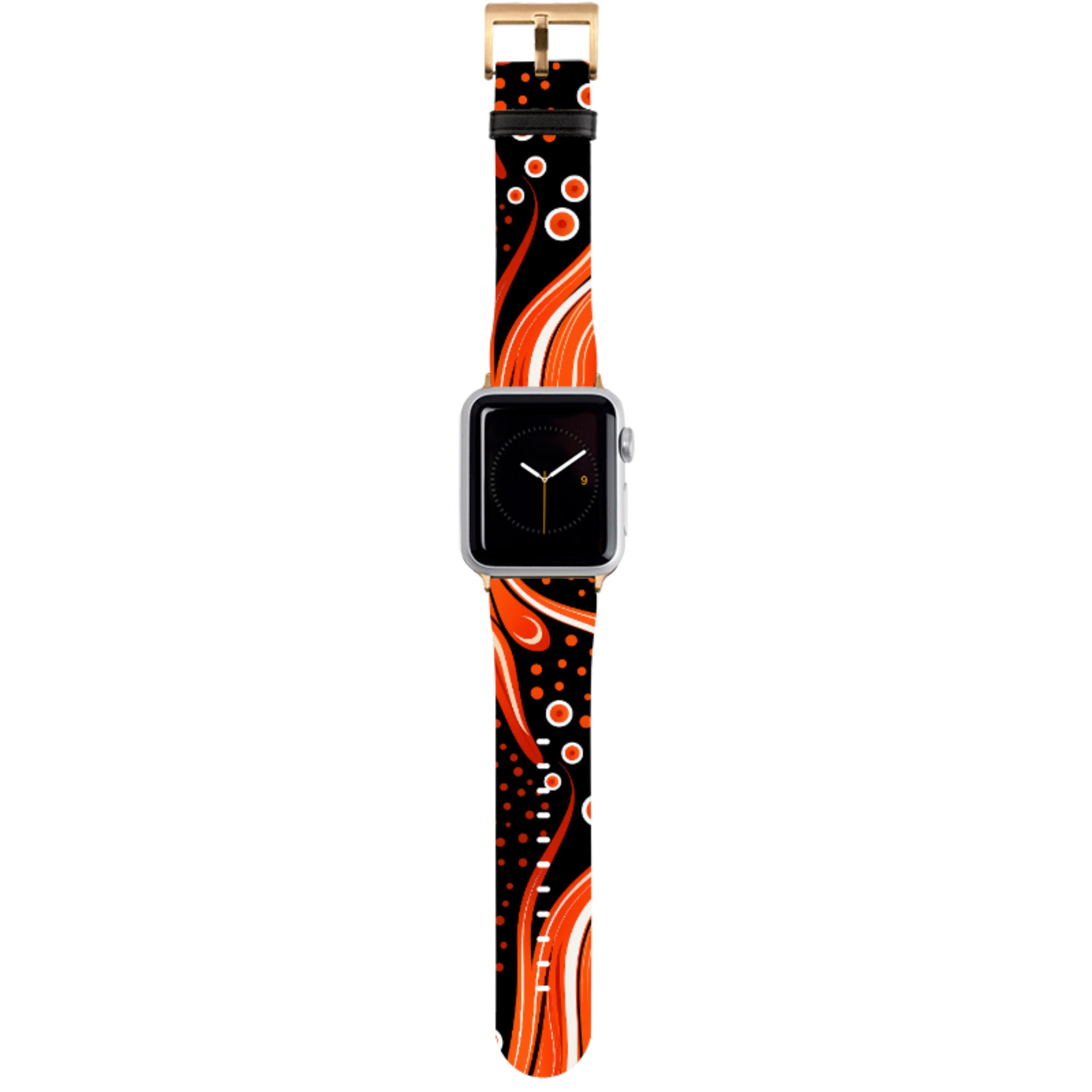 Red Wave Stars Apple Watch Strap
